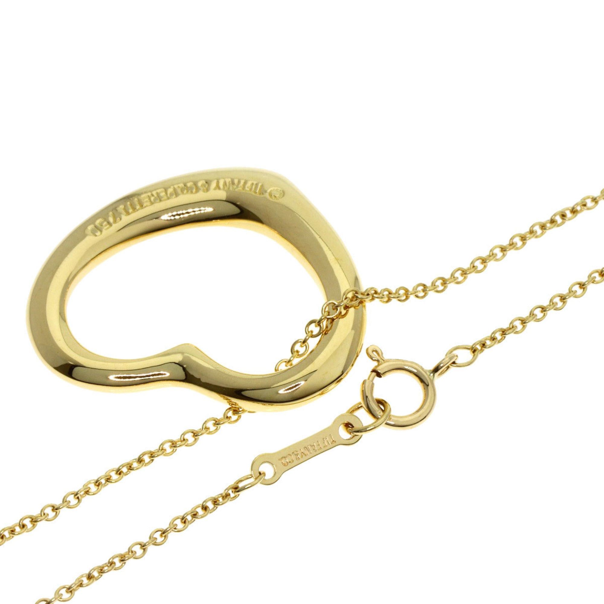 Tiffany & Co. Tiffany & Co. Open Heart Necklace, 18K Yellow Gold, Women's. Size ONE SIZE - 2 Thumbnail