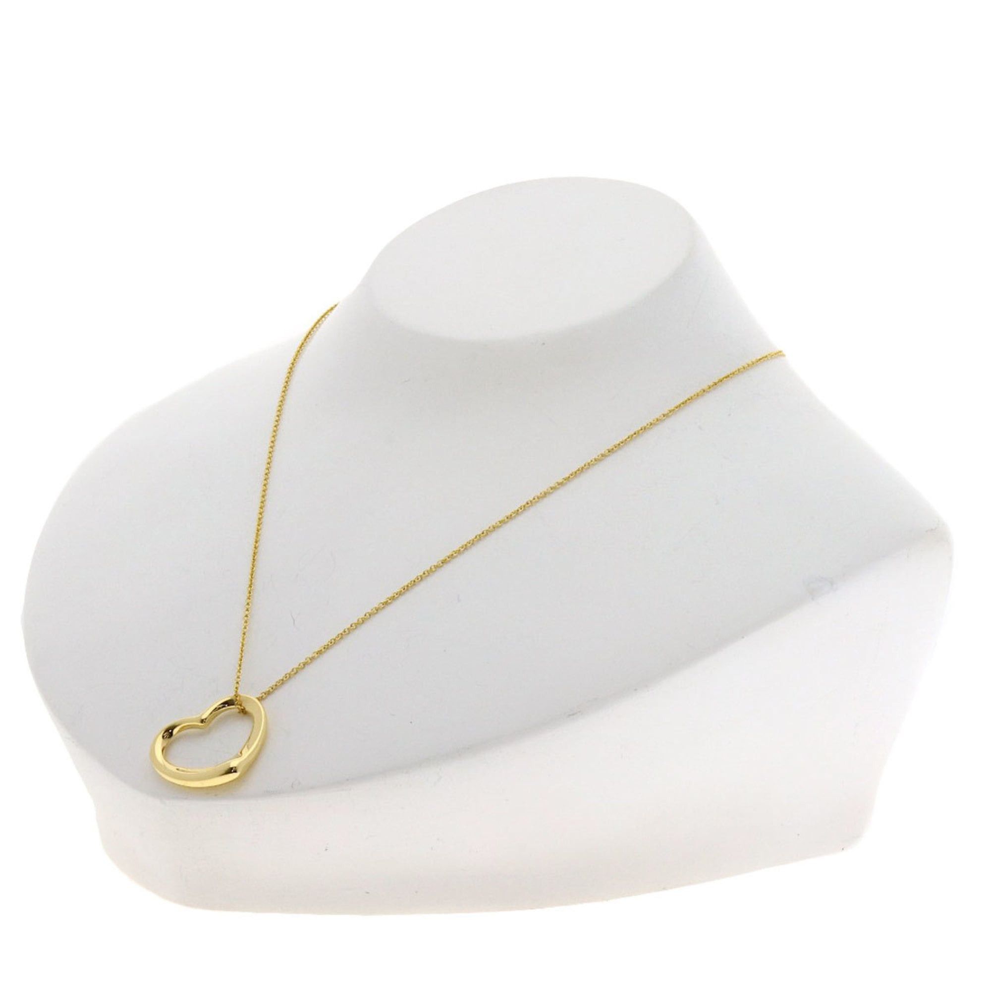 Tiffany & Co. Tiffany & Co. Open Heart Necklace, 18K Yellow Gold, Women's. Size ONE SIZE - 4 Thumbnail