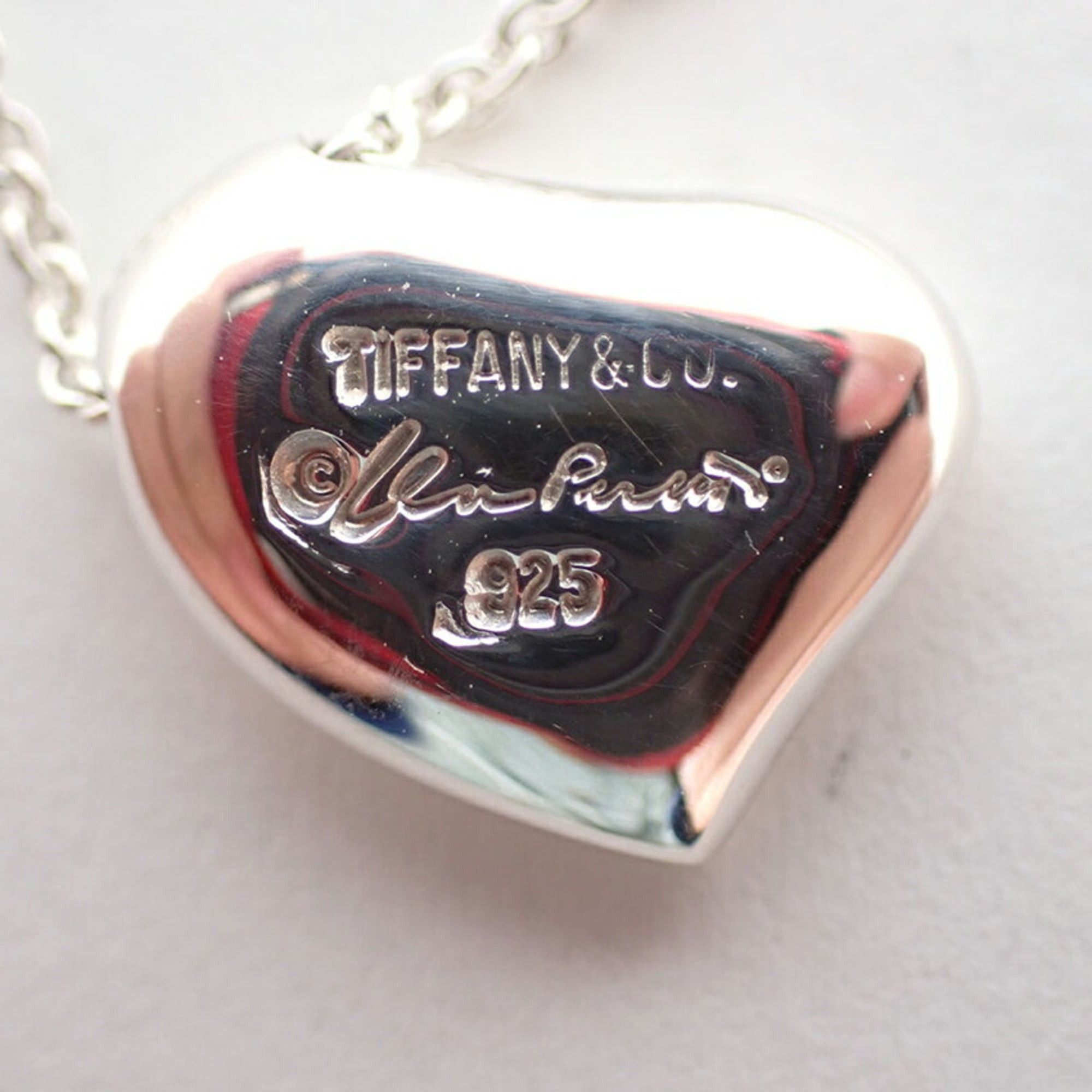Tiffany & Co. TIFFANY & Co. 925 Full Heart Pendant Size ONE SIZE - 6 Thumbnail