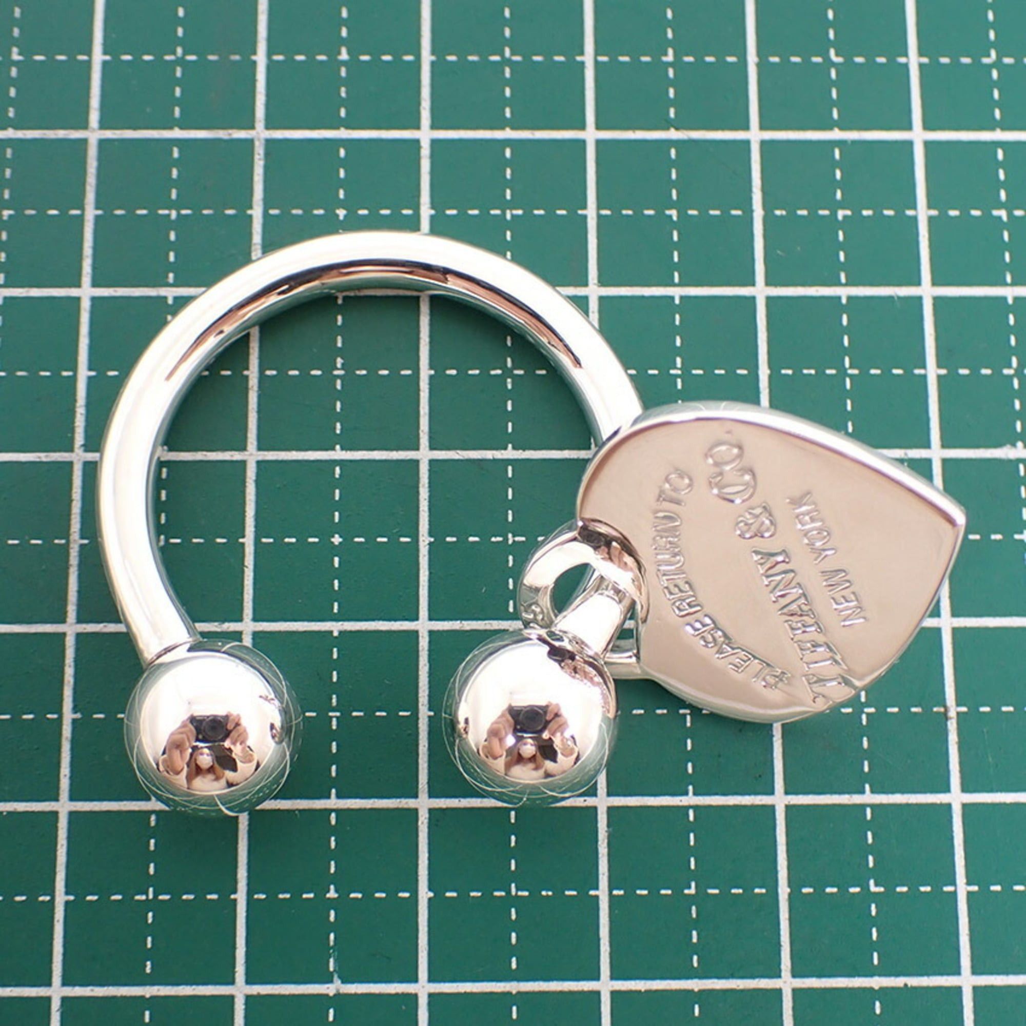 Tiffany & Co. TIFFANY & Co. 925 Heart Keyring Size ONE SIZE - 9 Thumbnail