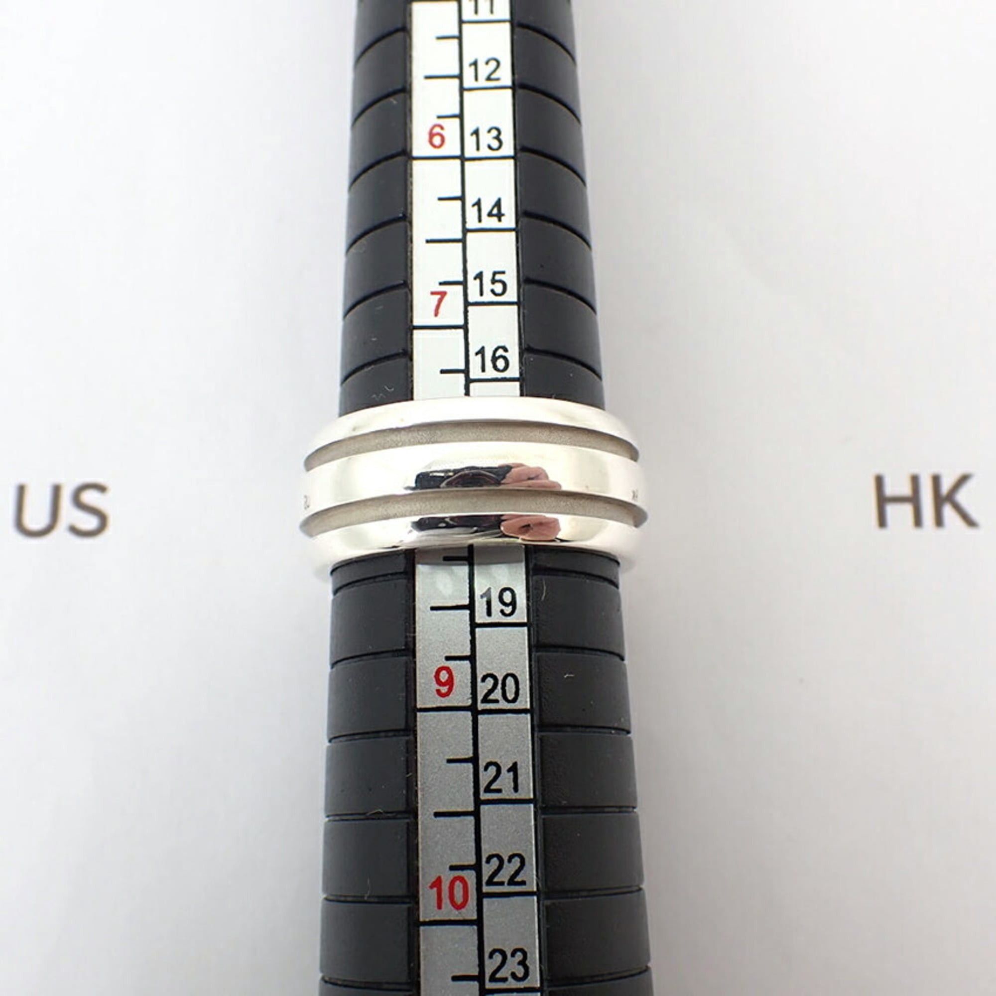 Tiffany & Co. TIFFANY & Co. 925 Double Line Ring, Size 16.5 Size ONE SIZE - 9 Thumbnail