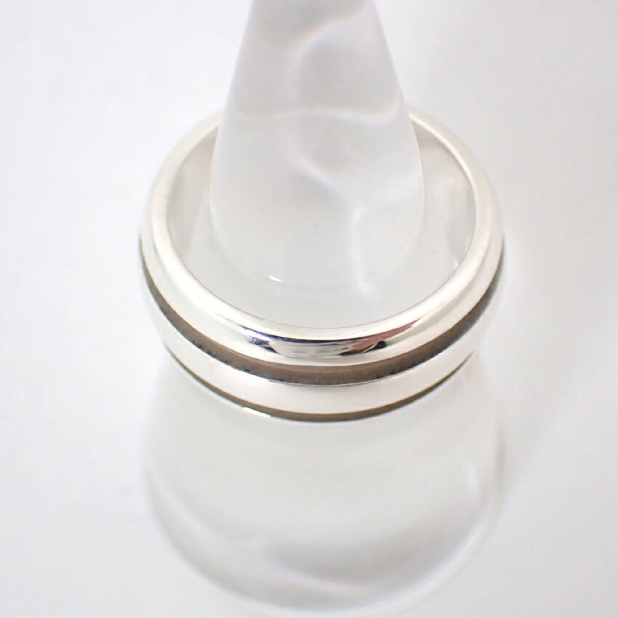 Tiffany & Co. TIFFANY & Co. 925 Double Line Ring, Size 16.5 Size ONE SIZE - 10 Thumbnail