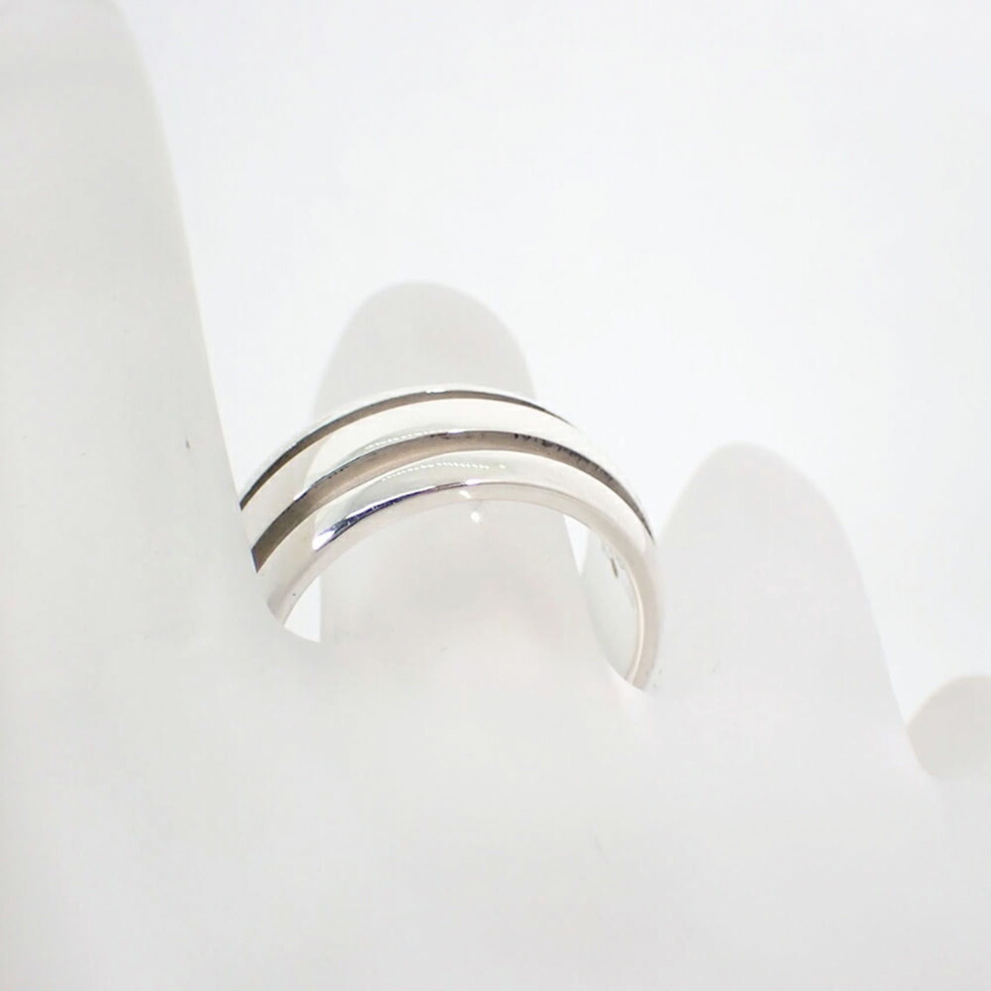 Tiffany & Co. TIFFANY & Co. 925 Double Line Ring, Size 16.5 Size ONE SIZE - 7 Thumbnail