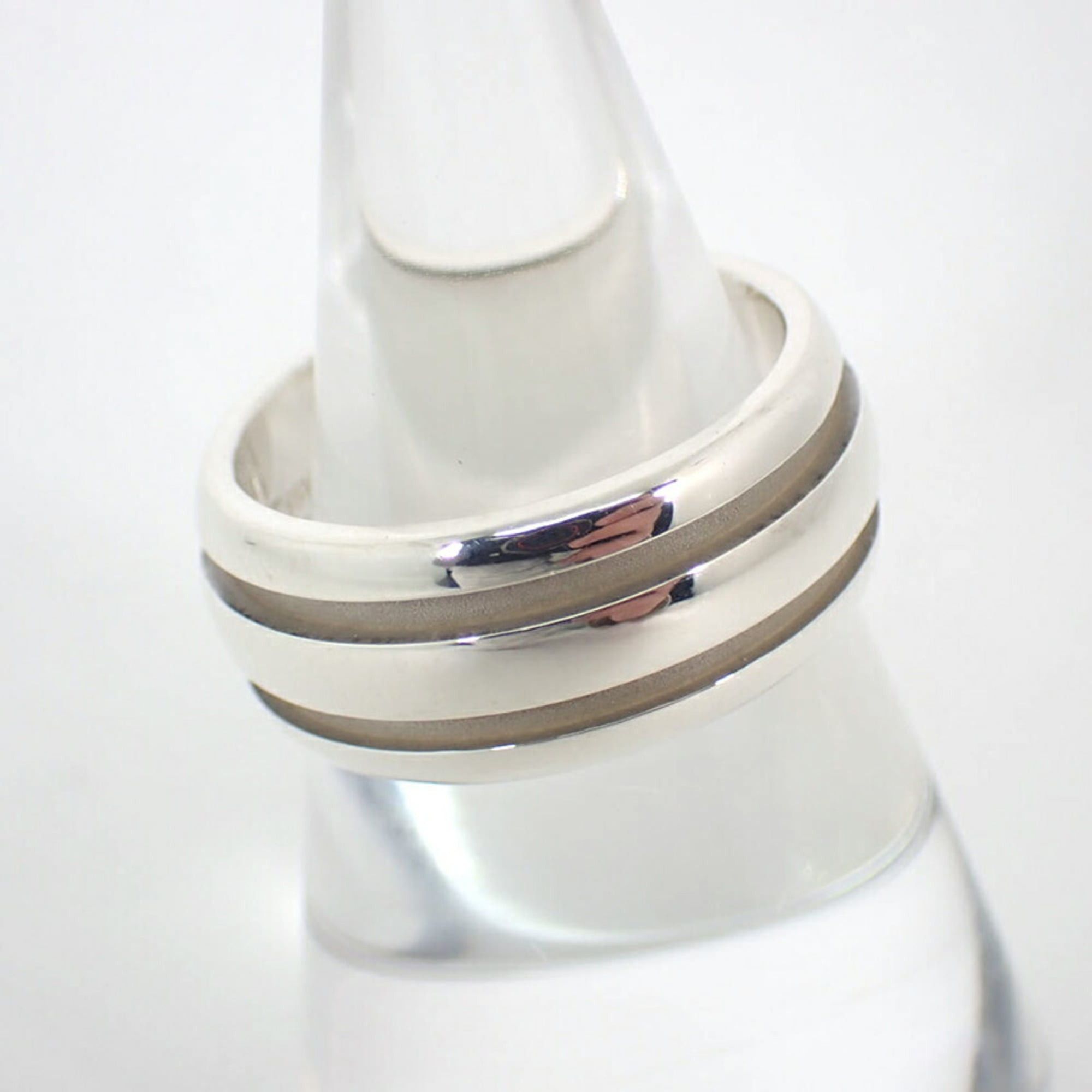 Tiffany & Co. TIFFANY & Co. 925 Double Line Ring, Size 16.5 Size ONE SIZE - 3 Thumbnail