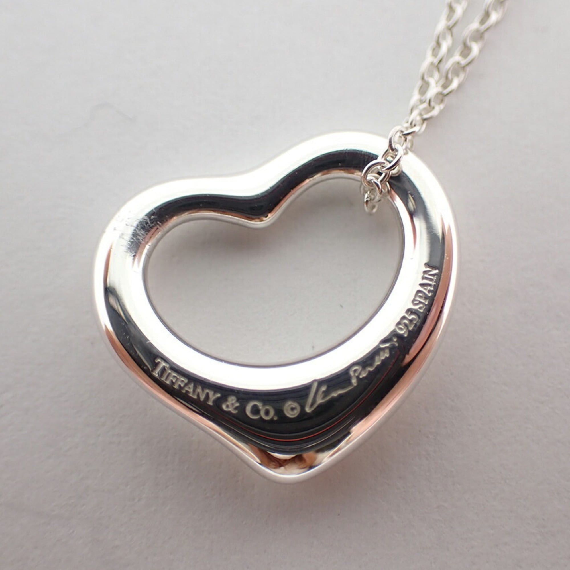 Tiffany & Co. TIFFANY & Co. 925 Heart Pendant Necklace Size ONE SIZE - 8 Thumbnail