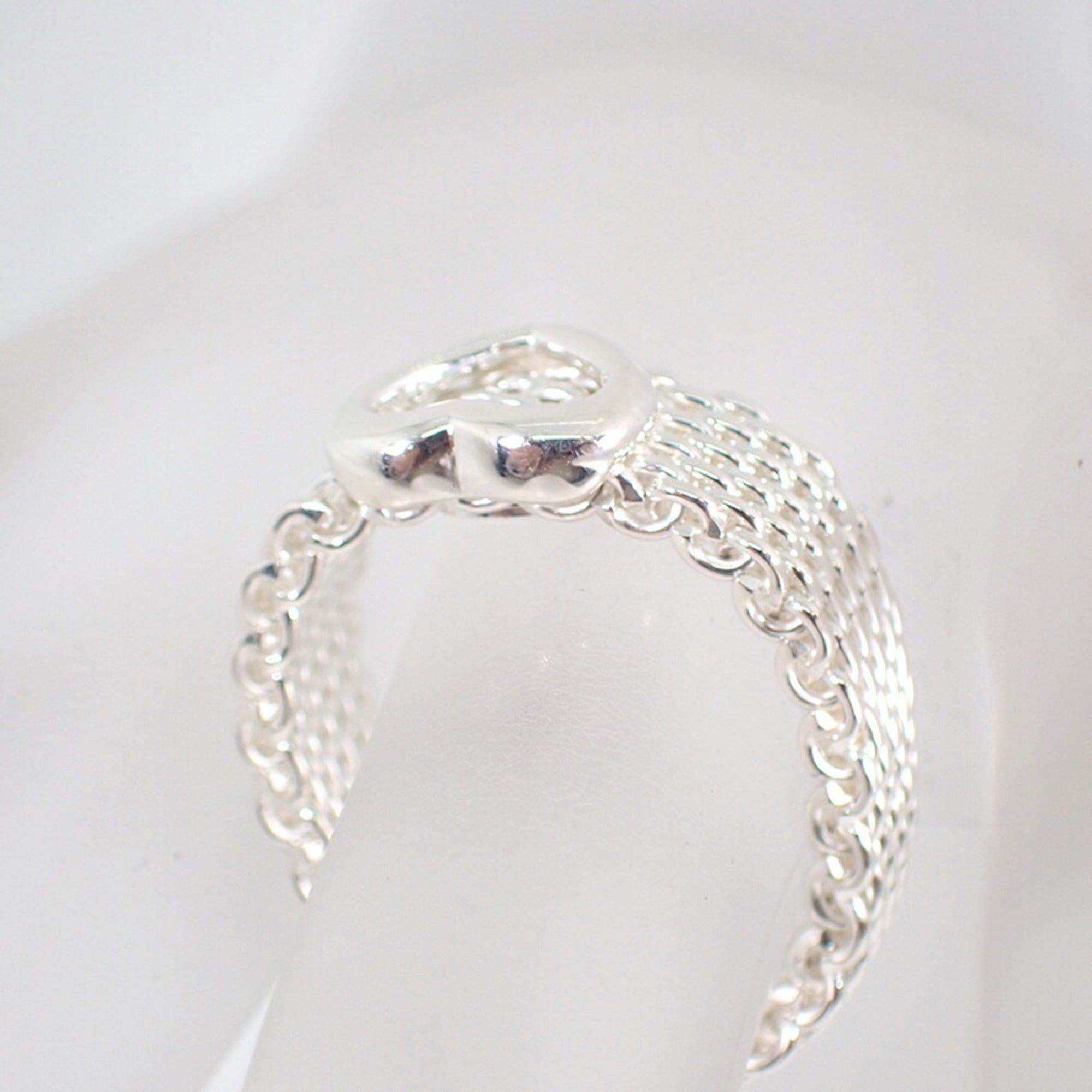 Tiffany & Co. TIFFANY & Co. 925 Heart Somerset Mesh Ring, Size 12.5 Size ONE SIZE - 6 Thumbnail