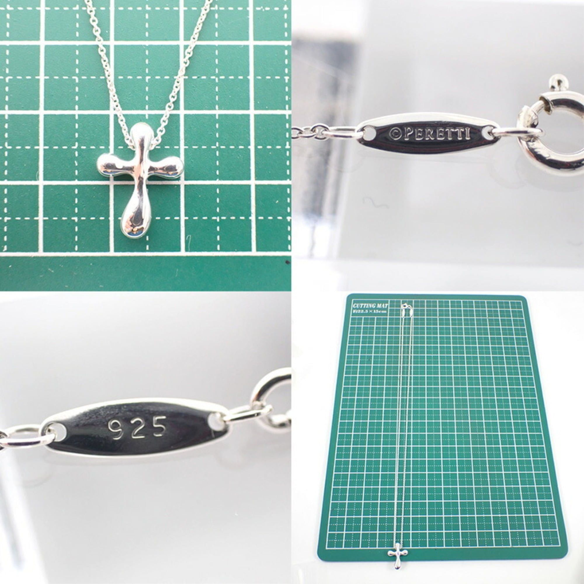 Tiffany & Co. TIFFANY & Co. Ag925 Teardrop Cross Pendant Size ONE SIZE - 11 Thumbnail