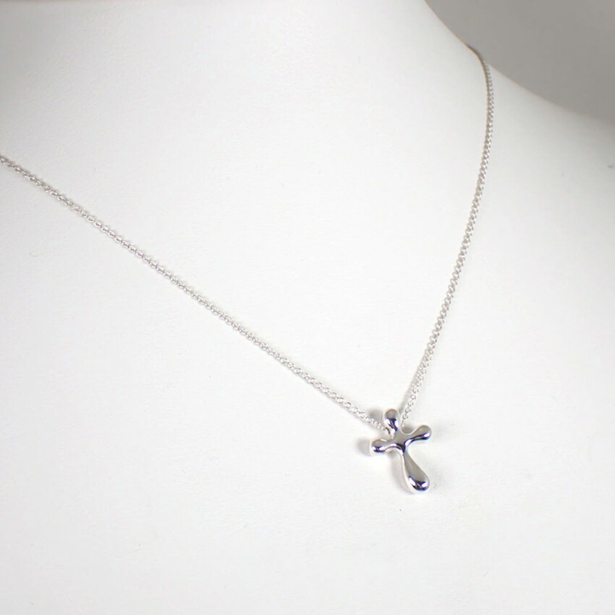 Tiffany & Co. TIFFANY & Co. Ag925 Teardrop Cross Pendant Size ONE SIZE - 4 Thumbnail