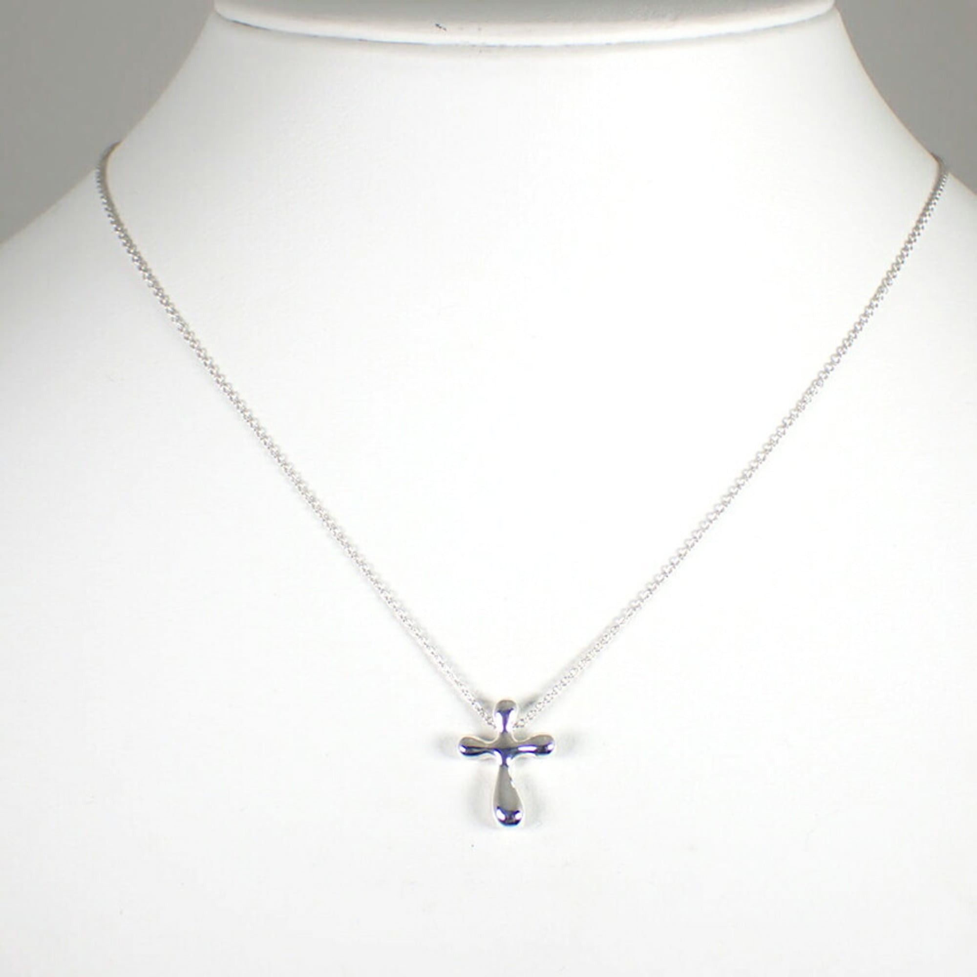 Tiffany & Co. TIFFANY & Co. Ag925 Teardrop Cross Pendant Size ONE SIZE - 3 Thumbnail