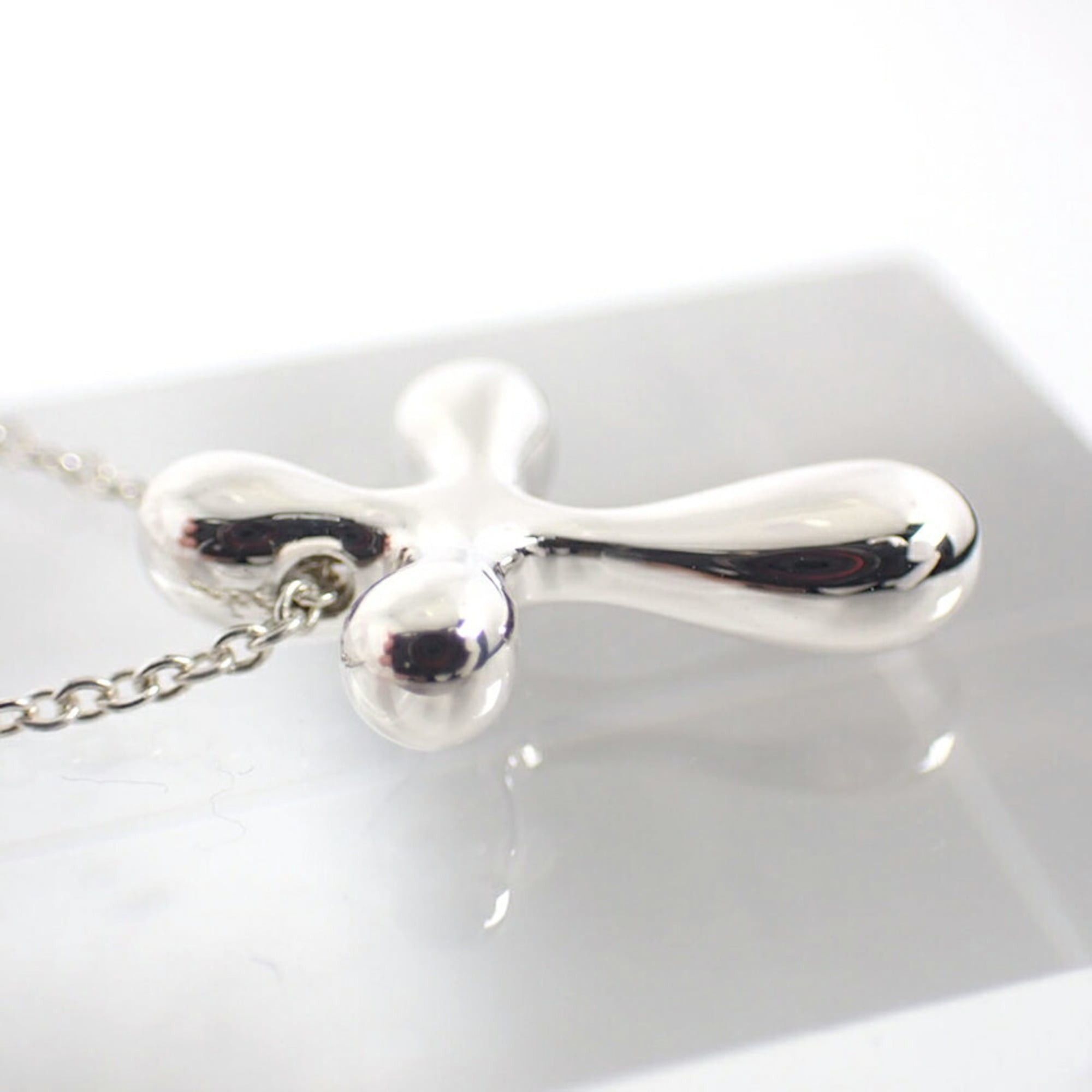 Tiffany & Co. TIFFANY & Co. Ag925 Teardrop Cross Pendant Size ONE SIZE - 8 Thumbnail