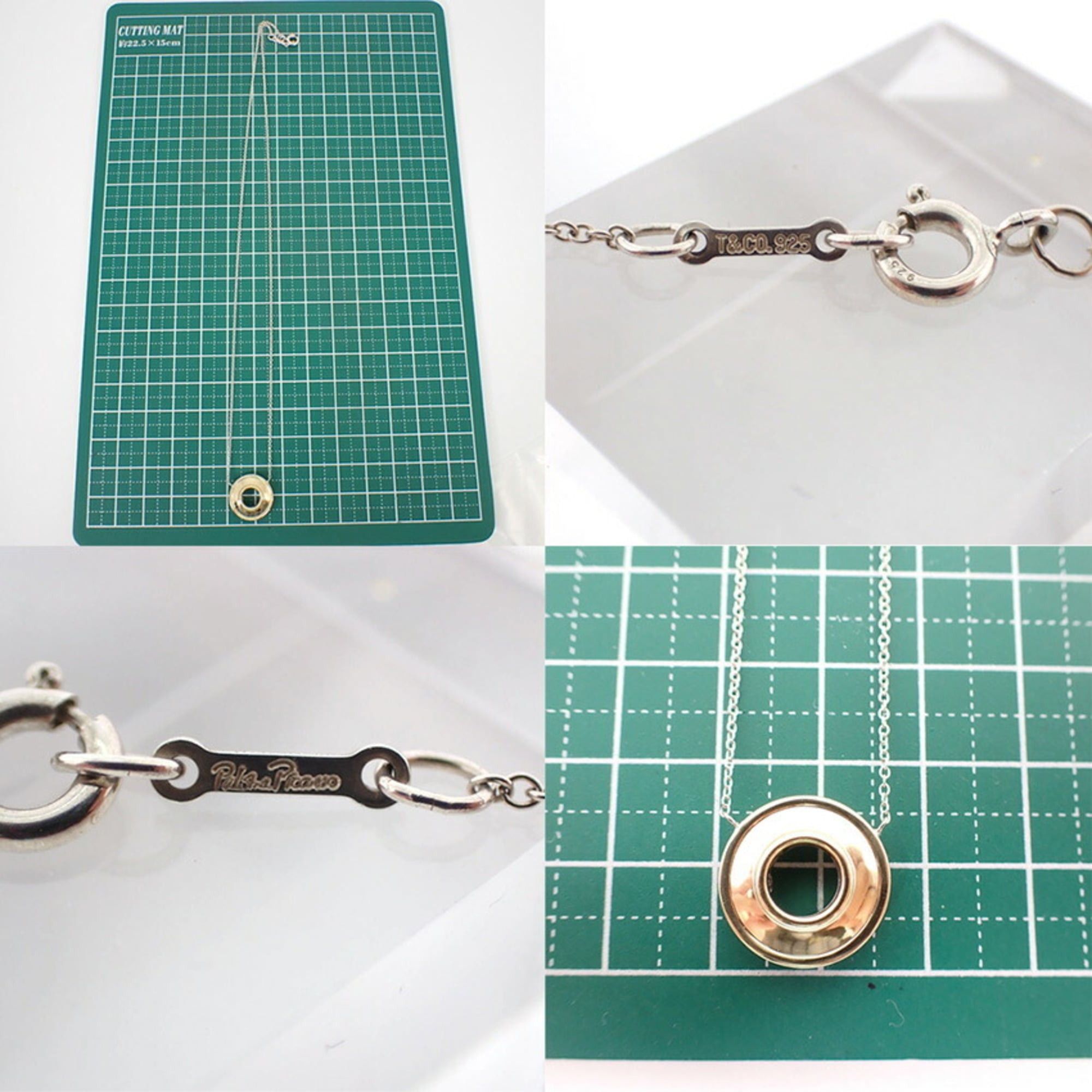 Tiffany & Co. TIFFANY & Co. 925 750 Magic Circle Pendant Necklace Size ONE SIZE - 11 Thumbnail