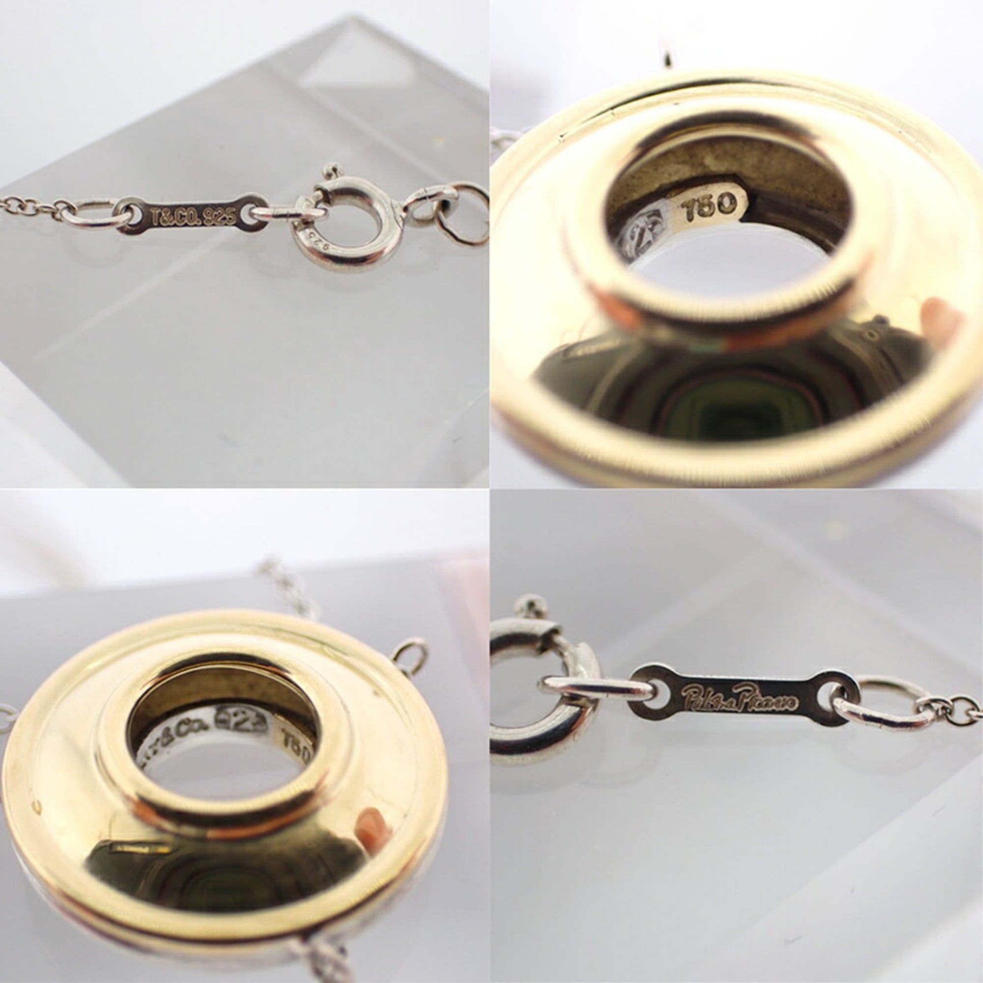 Tiffany & Co. TIFFANY & Co. 925 750 Magic Circle Pendant Necklace Size ONE SIZE - 10 Thumbnail