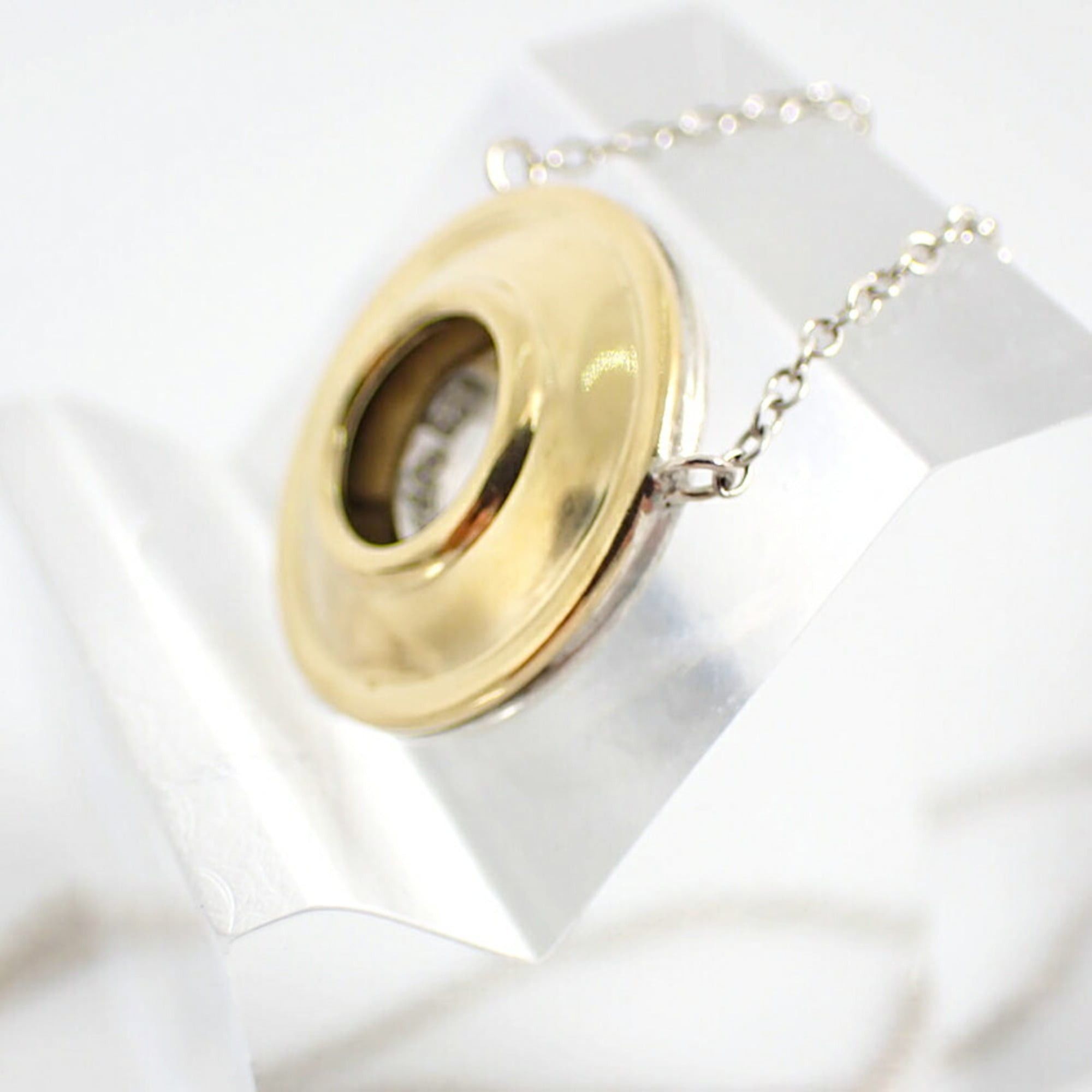 Tiffany & Co. TIFFANY & Co. 925 750 Magic Circle Pendant Necklace Size ONE SIZE - 6 Thumbnail