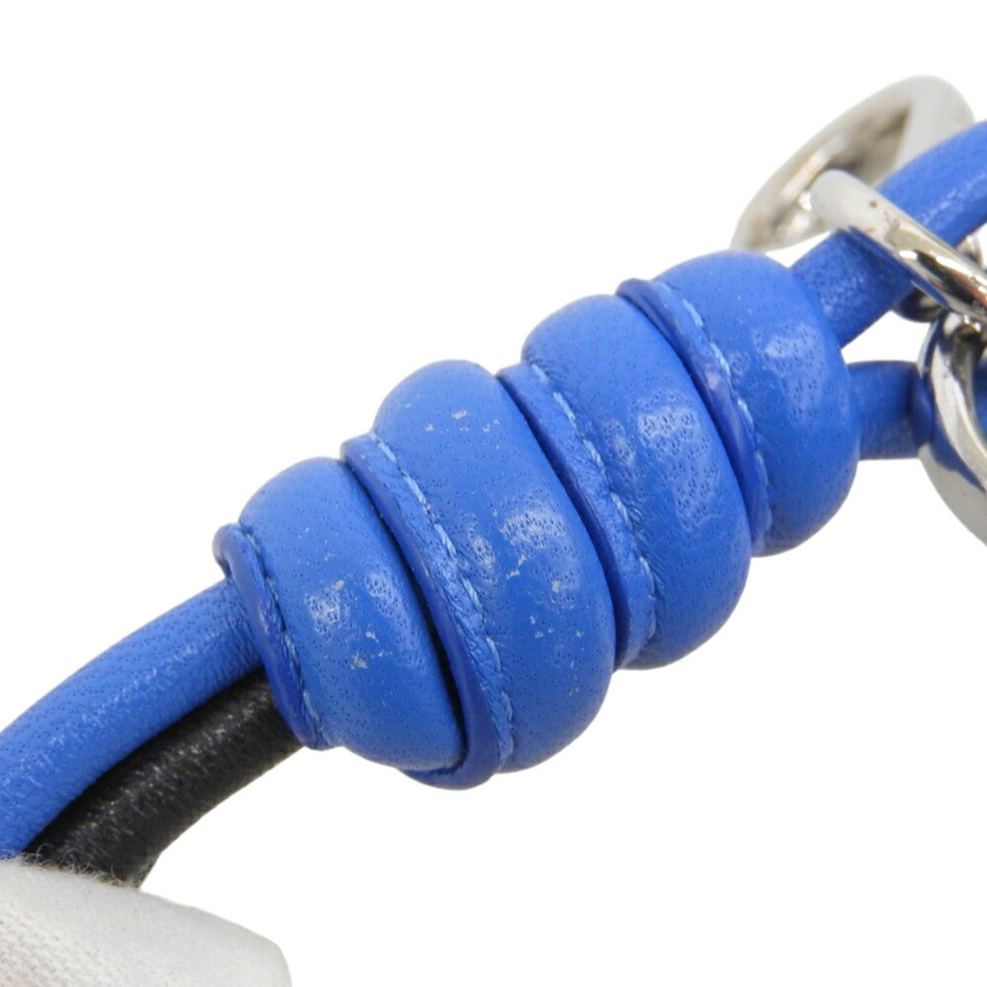 Prada Prada Robot Popstring Bag Charm - Leather, Metal Blue, Black, Orange, Green Size ONE SIZE - 4 Thumbnail