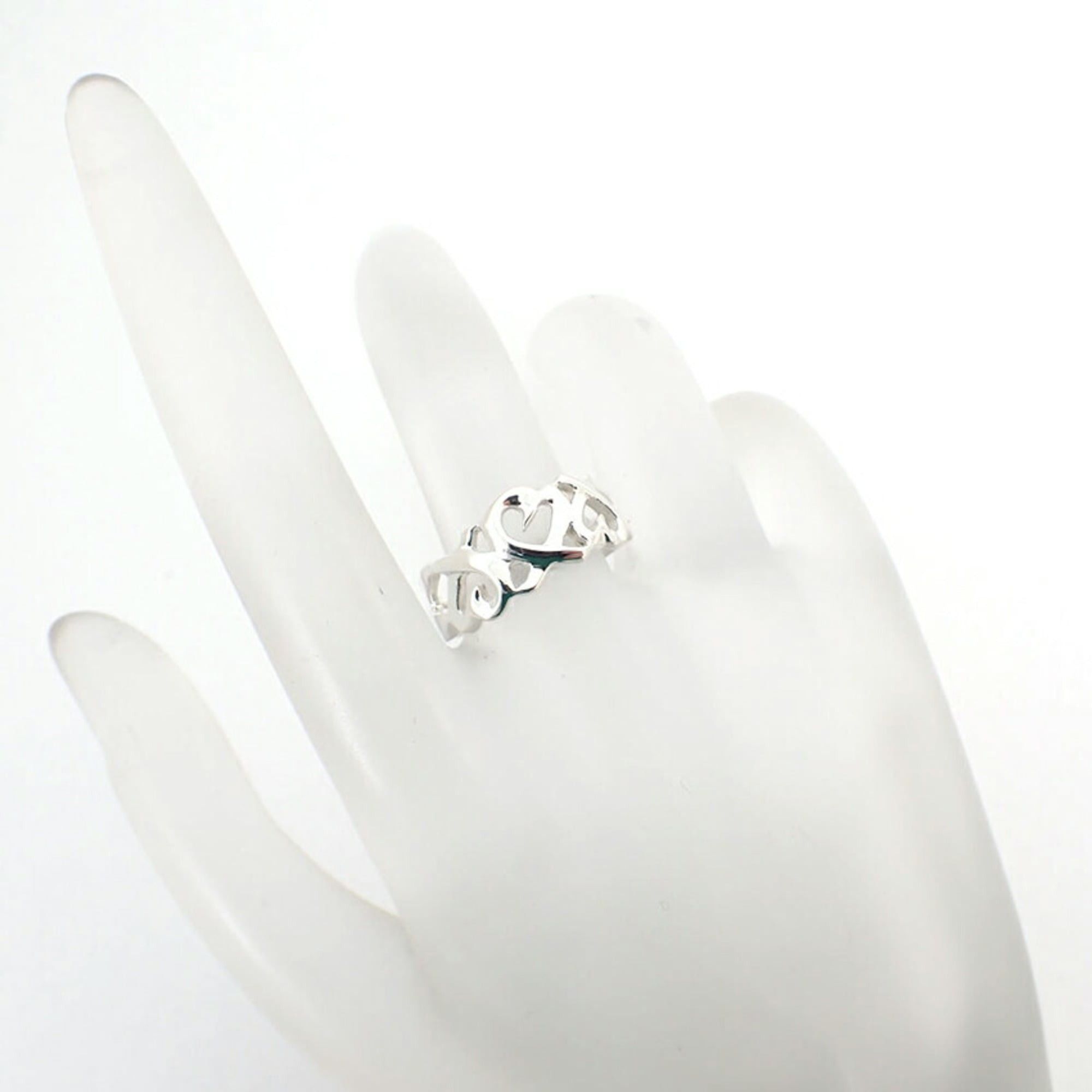 Tiffany & Co. TIFFANY & Co. 925 Triple Loving Heart Ring, Size 10 Size ONE SIZE - 5 Thumbnail