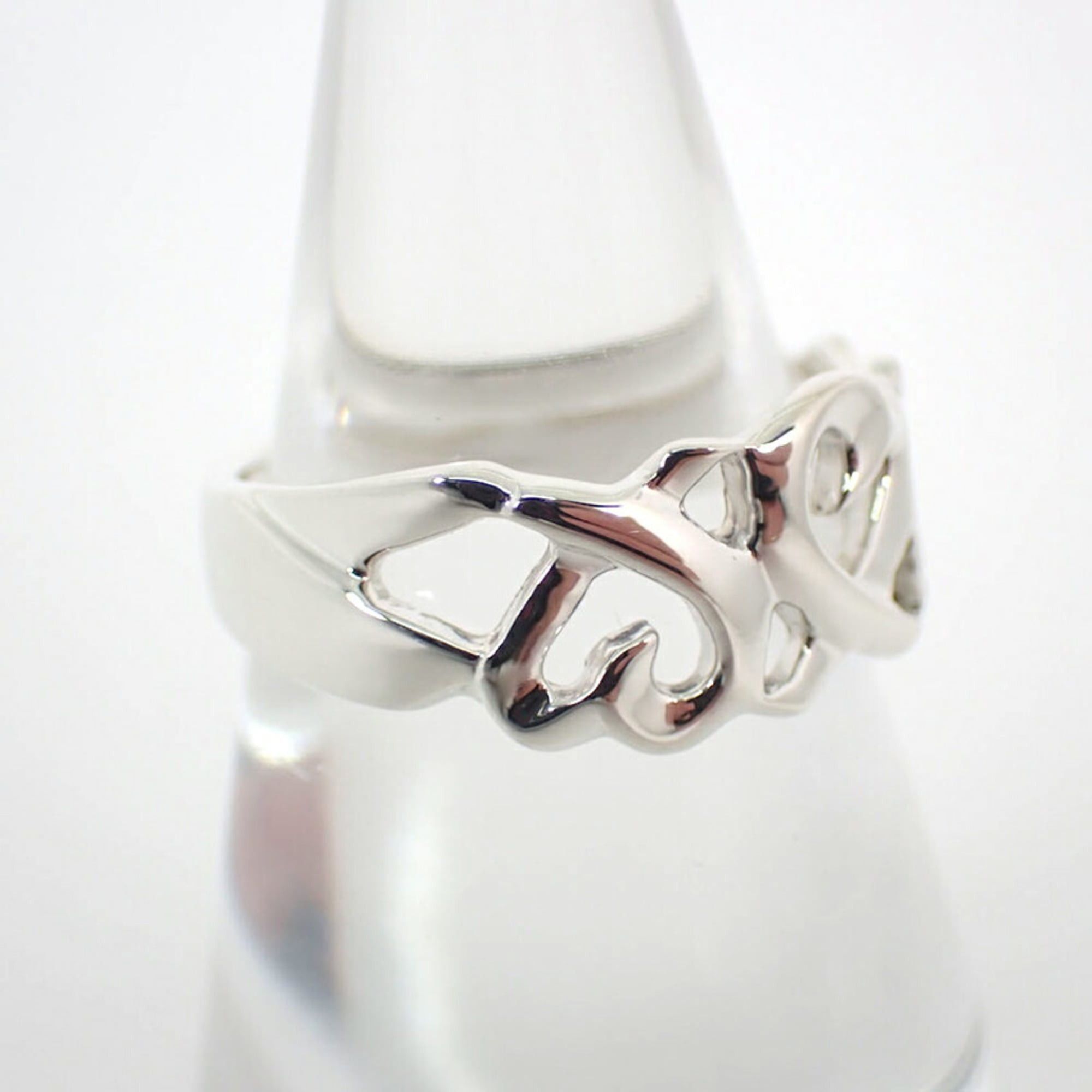 Tiffany & Co. TIFFANY & Co. 925 Triple Loving Heart Ring, Size 10 Size ONE SIZE - 3 Thumbnail
