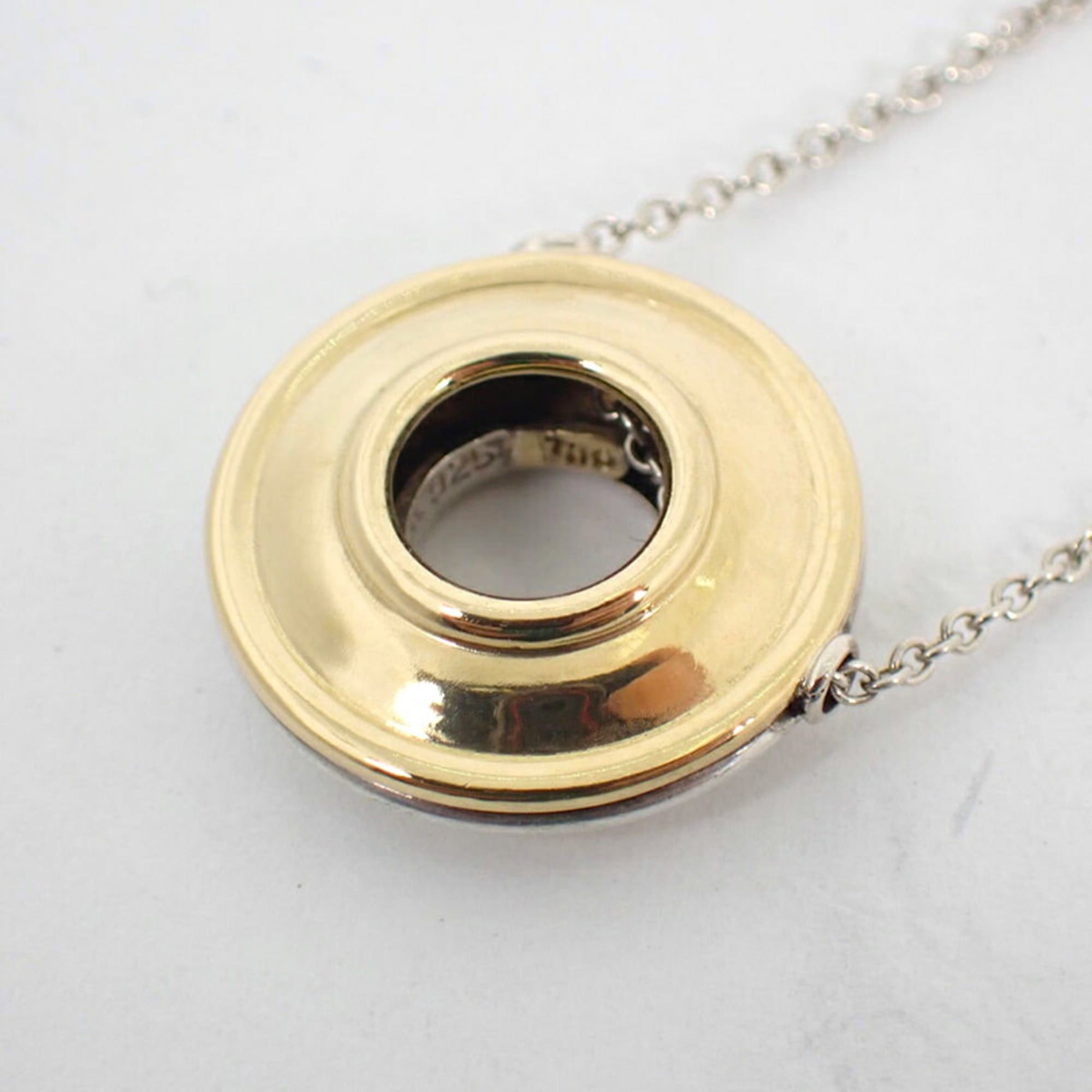 Tiffany & Co. TIFFANY & Co. 925 750 Magic Circle Pendant Necklace Size ONE SIZE - 7 Thumbnail