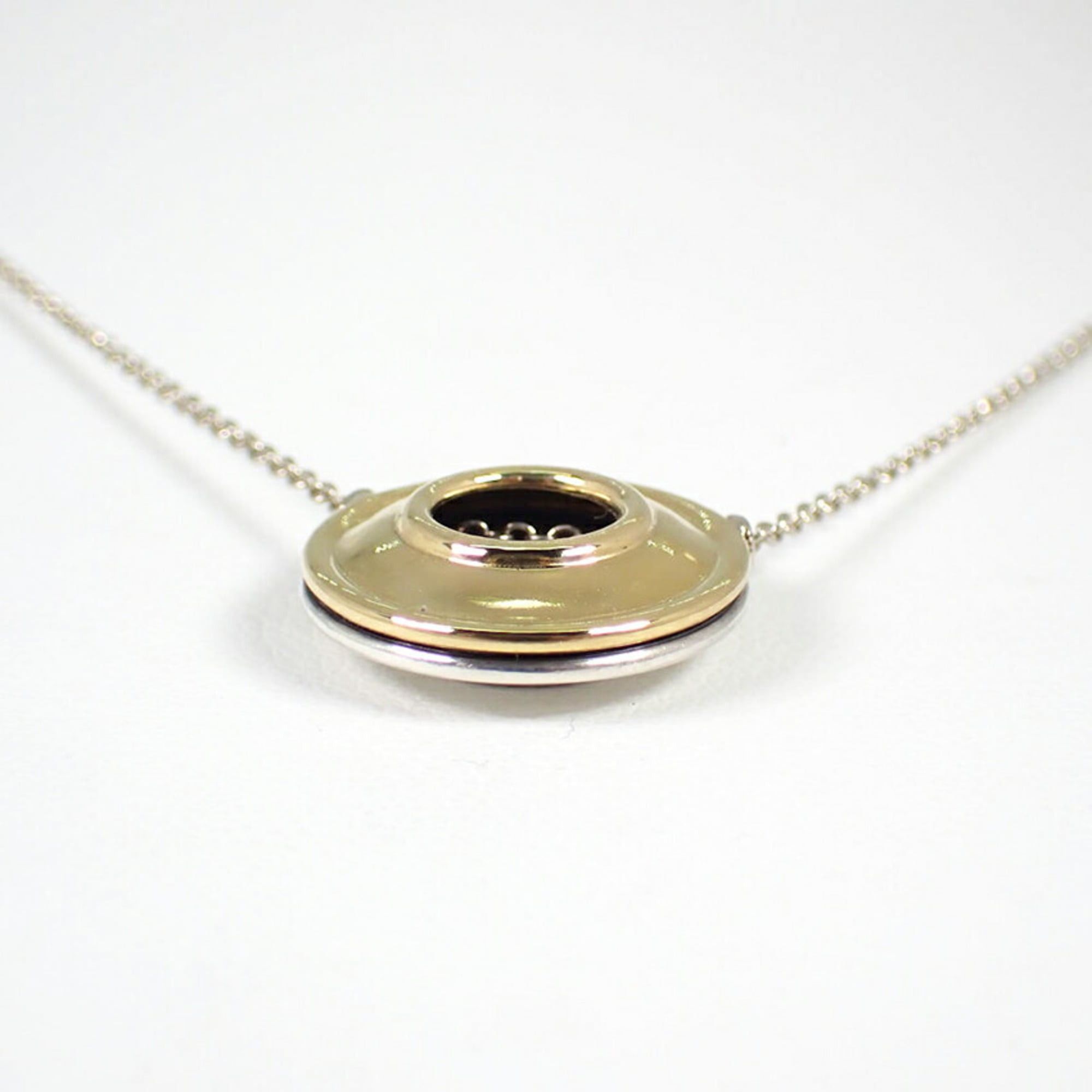 Tiffany & Co. TIFFANY & Co. 925 750 Magic Circle Pendant Necklace Size ONE SIZE - 5 Thumbnail