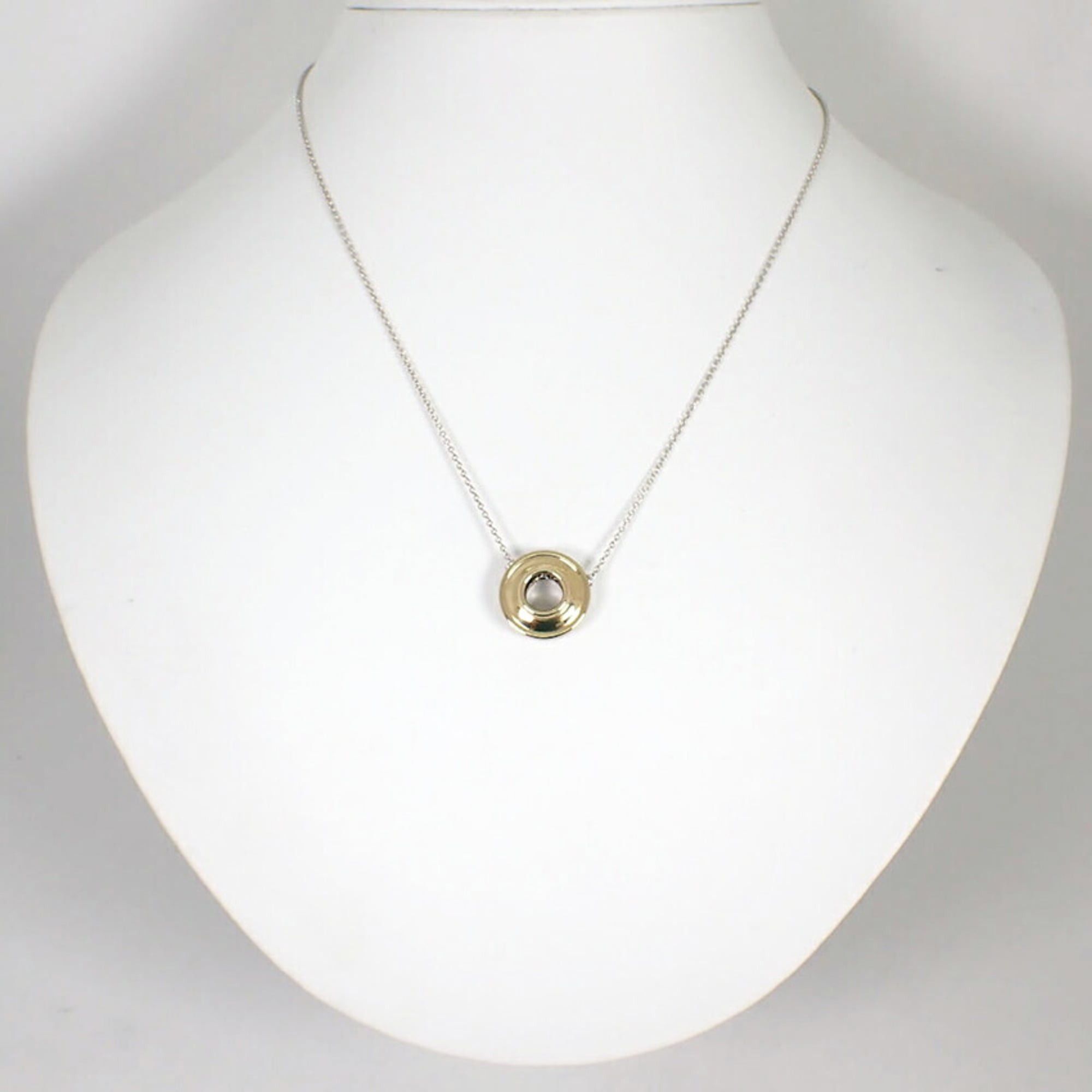 Tiffany & Co. TIFFANY & Co. 925 750 Magic Circle Pendant Necklace Size ONE SIZE - 3 Thumbnail