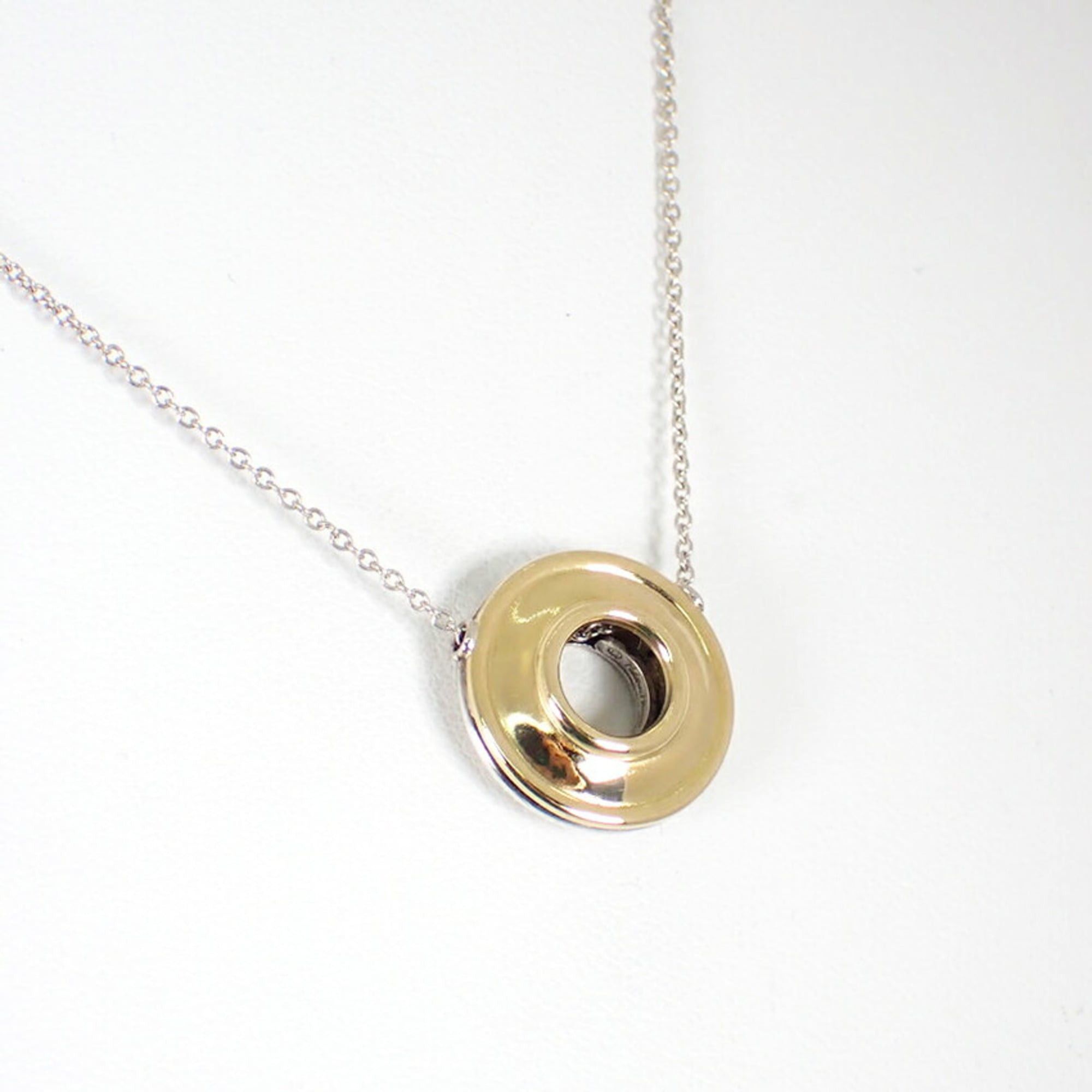 Tiffany & Co. TIFFANY & Co. 925 750 Magic Circle Pendant Necklace Size ONE SIZE - 4 Thumbnail