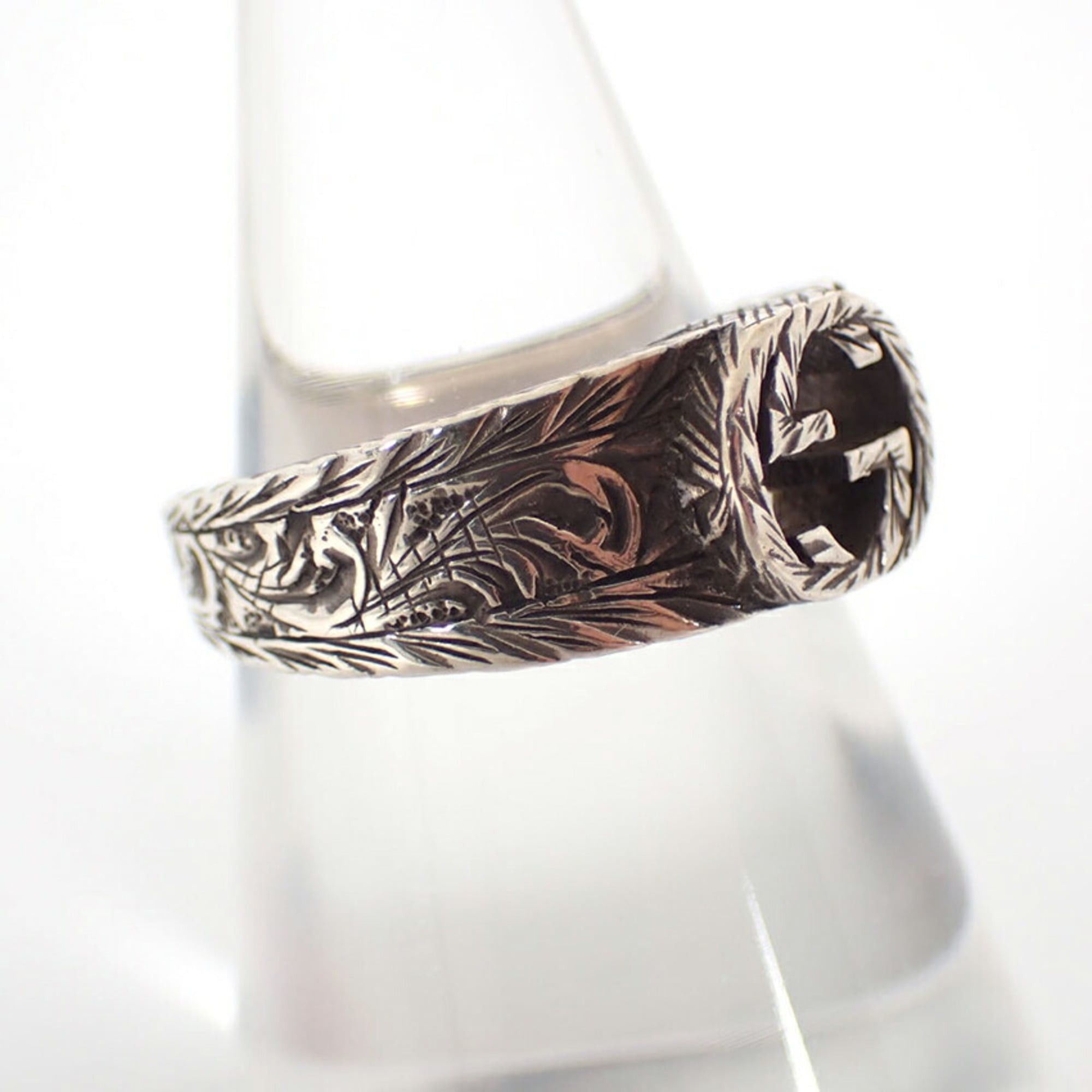 Gucci GUCCI Ag925 Arabesque G Ring, Size 11 Size ONE SIZE - 3 Thumbnail