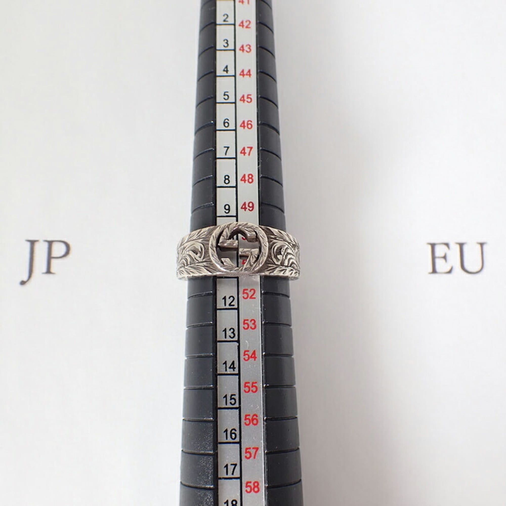 Gucci GUCCI Ag925 Arabesque G Ring, Size 11 Size ONE SIZE - 8 Thumbnail