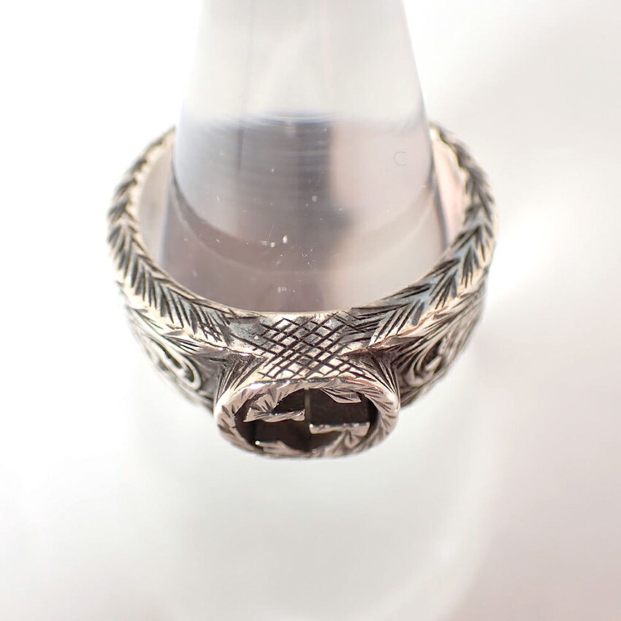 Gucci GUCCI Ag925 Arabesque G Ring, Size 11 Size ONE SIZE - 10 Thumbnail
