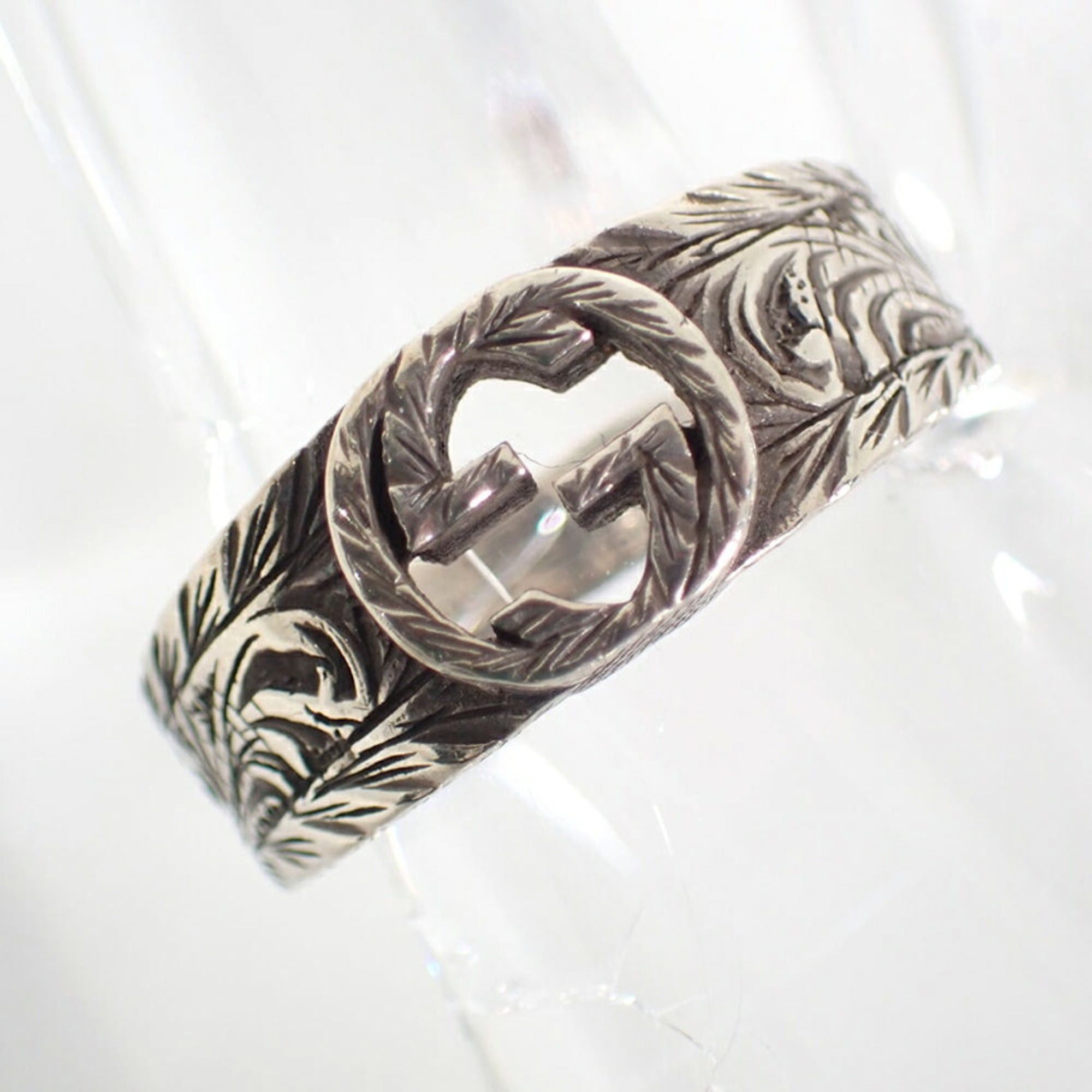 Gucci GUCCI Ag925 Arabesque G Ring, Size 11 Size ONE SIZE - 6 Thumbnail