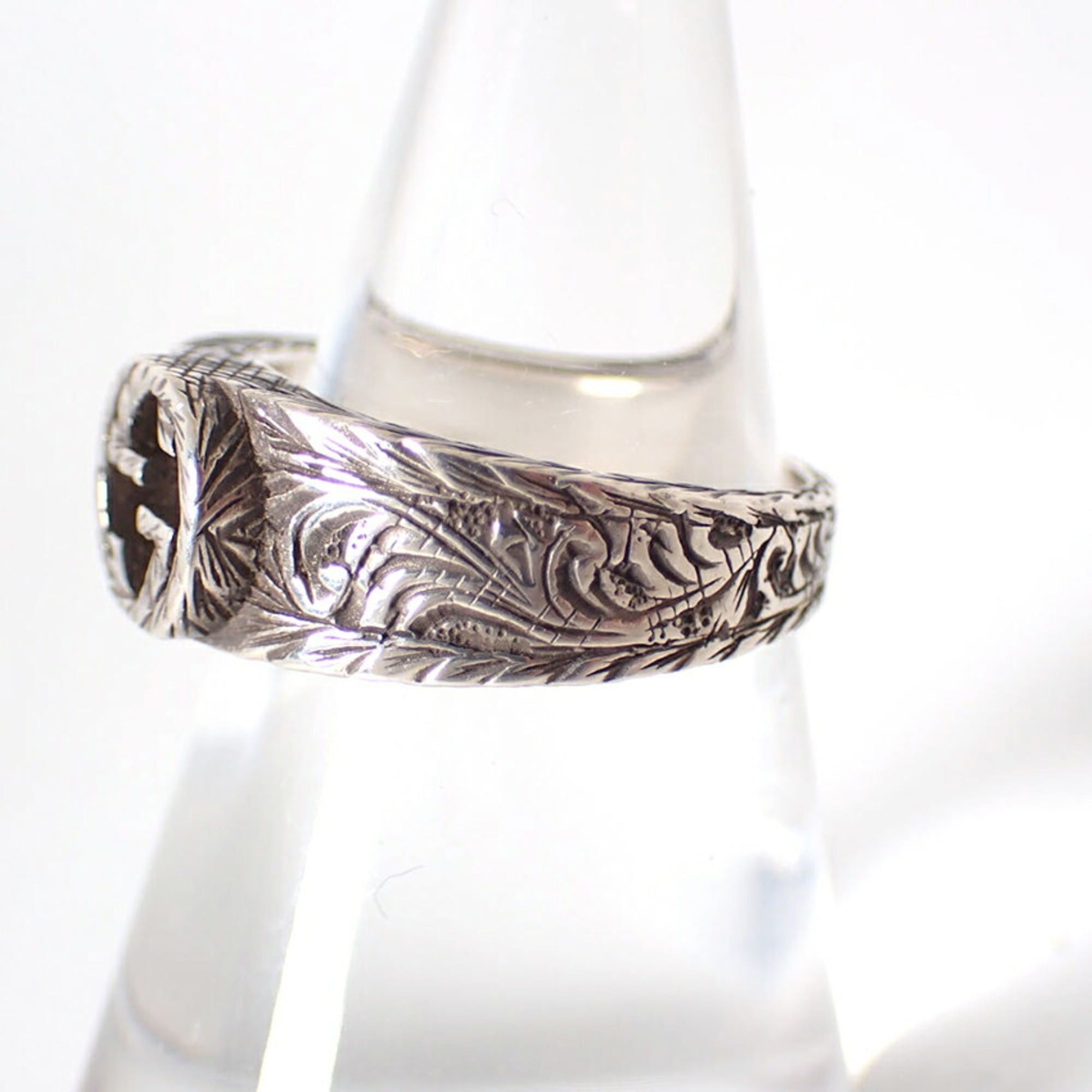 Gucci GUCCI Ag925 Arabesque G Ring, Size 11 Size ONE SIZE - 4 Thumbnail