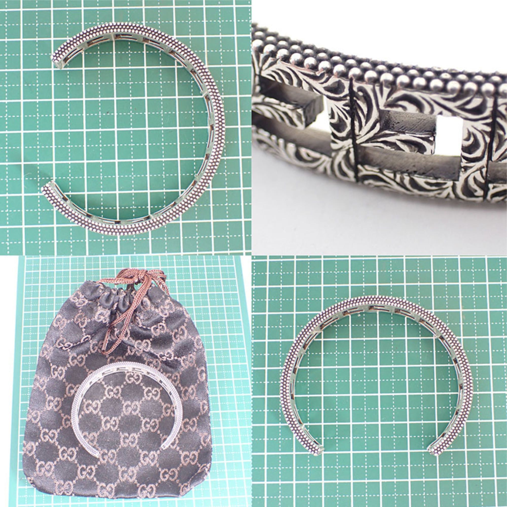 Gucci GUCCI 925 Square G Bangle Size ONE SIZE - 11 Thumbnail