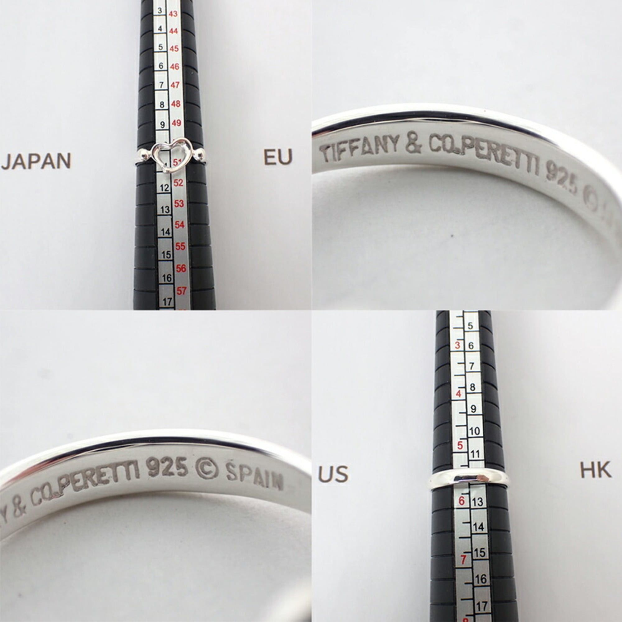 Tiffany & Co. TIFFANY & Co. 925 Heart Ring, Size 10.5 Size ONE SIZE - 10 Thumbnail