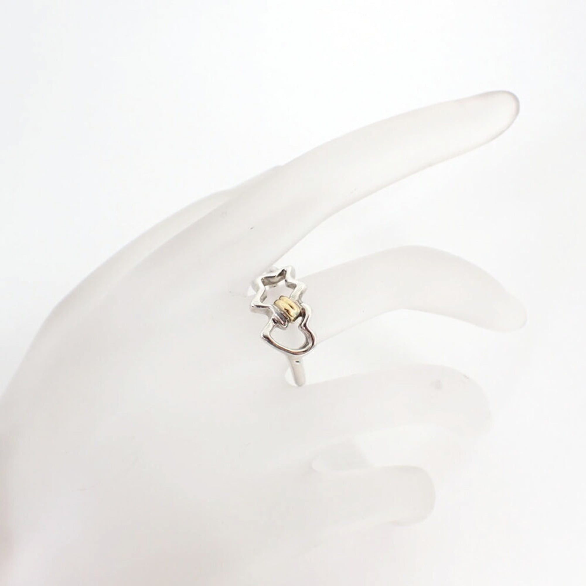 Tiffany & Co. TIFFANY & Co. 925 750 Double Star Ring, Size 13 Size ONE SIZE - 6 Thumbnail