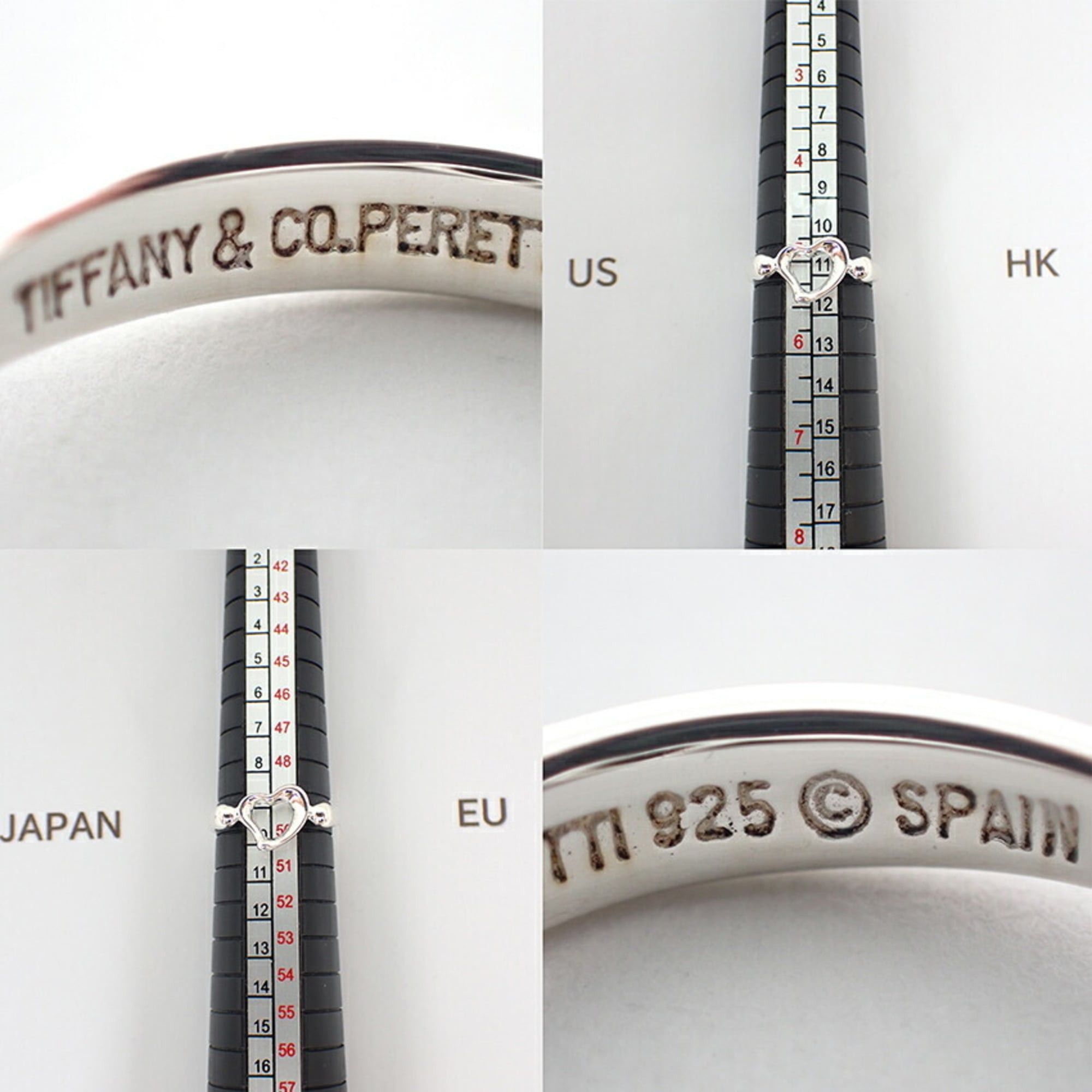 Tiffany & Co. TIFFANY & Co. 925 Heart Ring, Size 10 Size ONE SIZE - 10 Thumbnail
