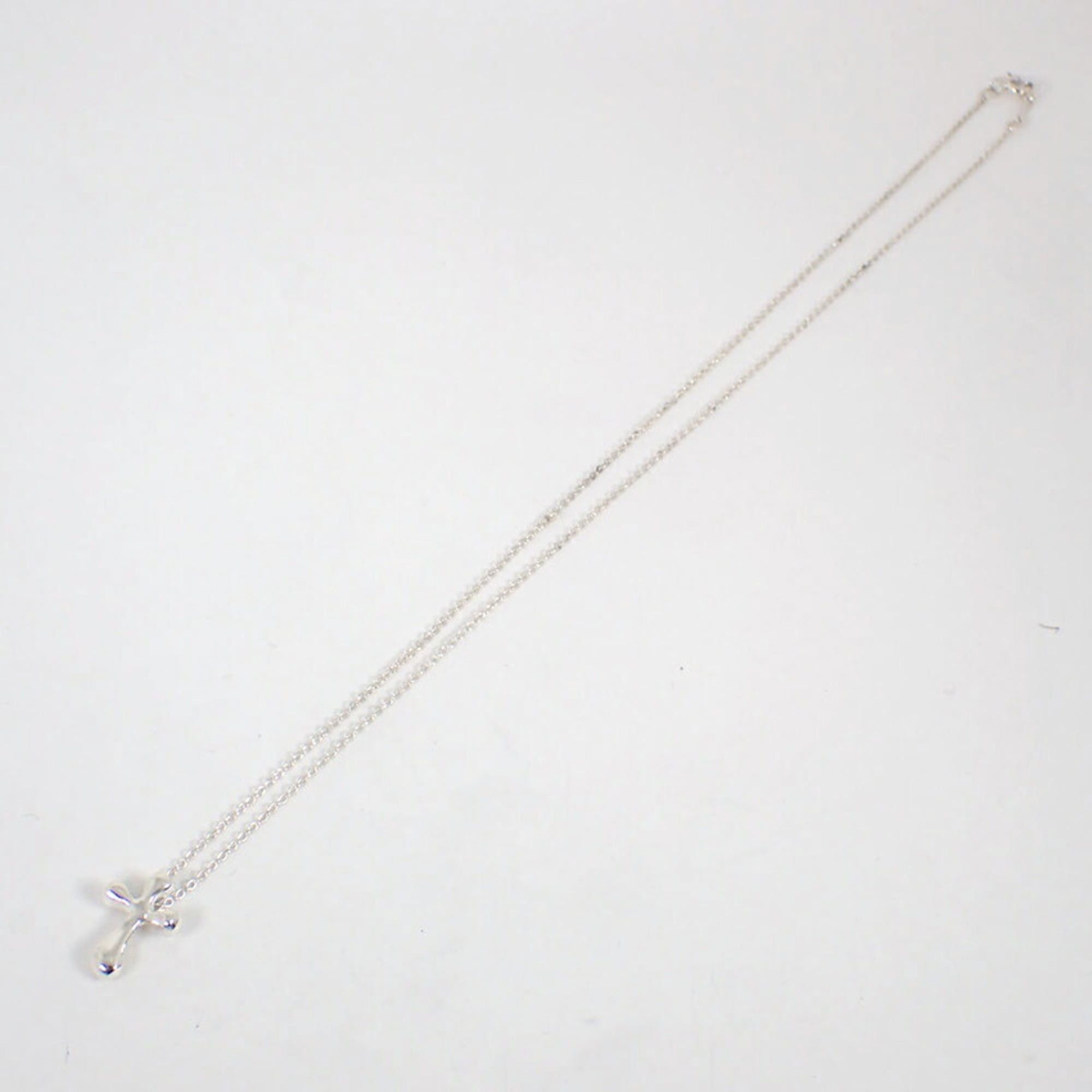 Tiffany & Co. TIFFANY & Co. 925 Small Cross Pendant Necklace Size ONE SIZE - 9 Thumbnail