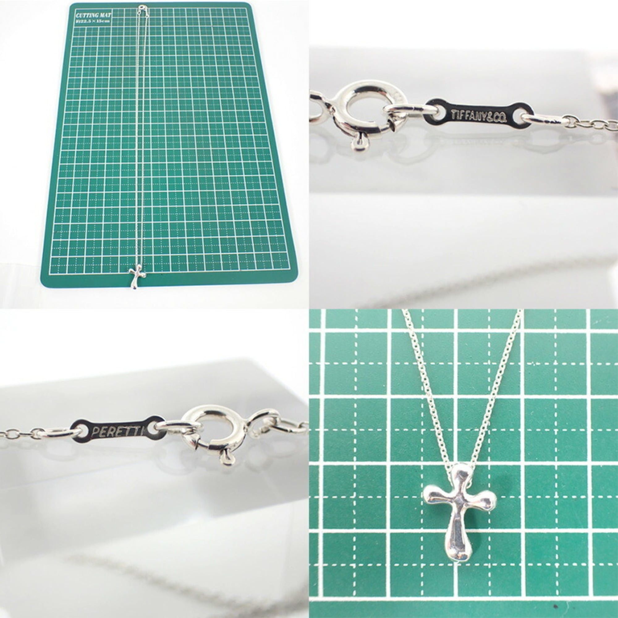 Tiffany & Co. TIFFANY & Co. 925 Small Cross Pendant Necklace Size ONE SIZE - 10 Thumbnail