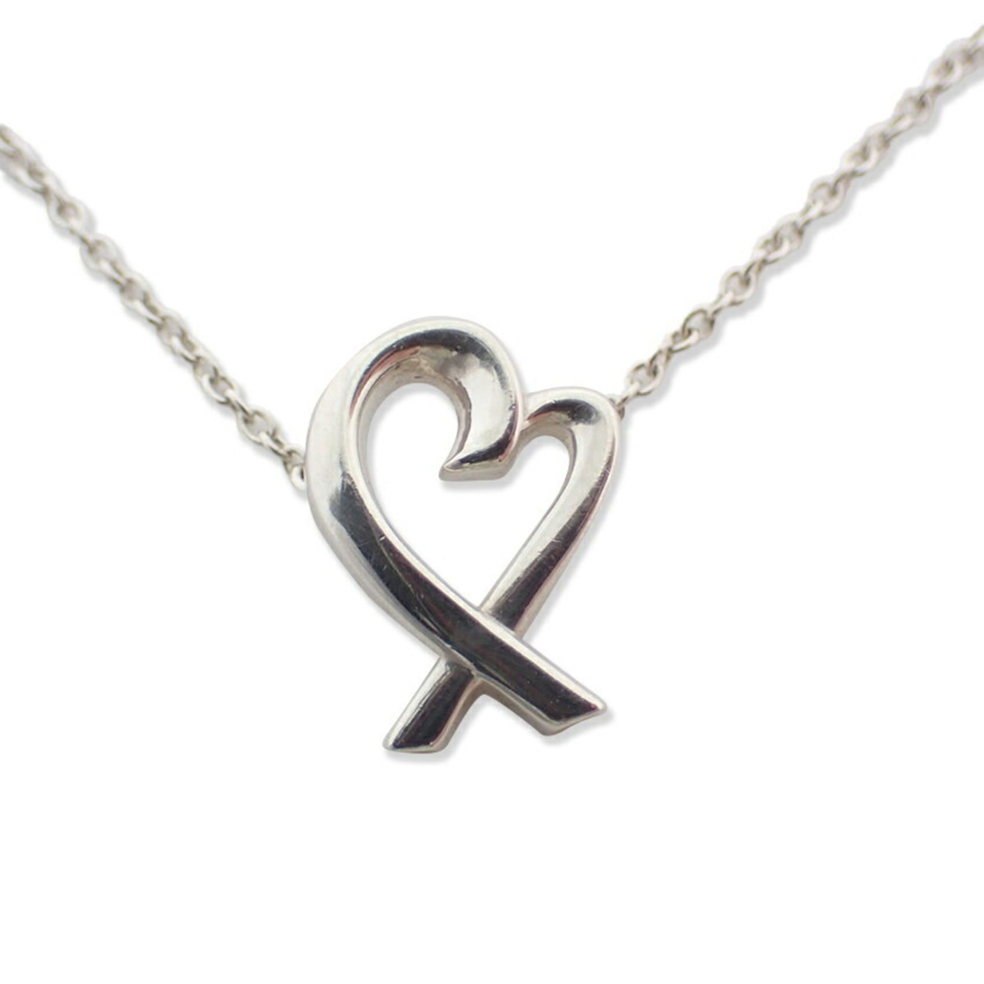 Tiffany & Co. TIFFANY & Co. 925 Loving Heart Pendant Necklace Size ONE SIZE - 2 Thumbnail