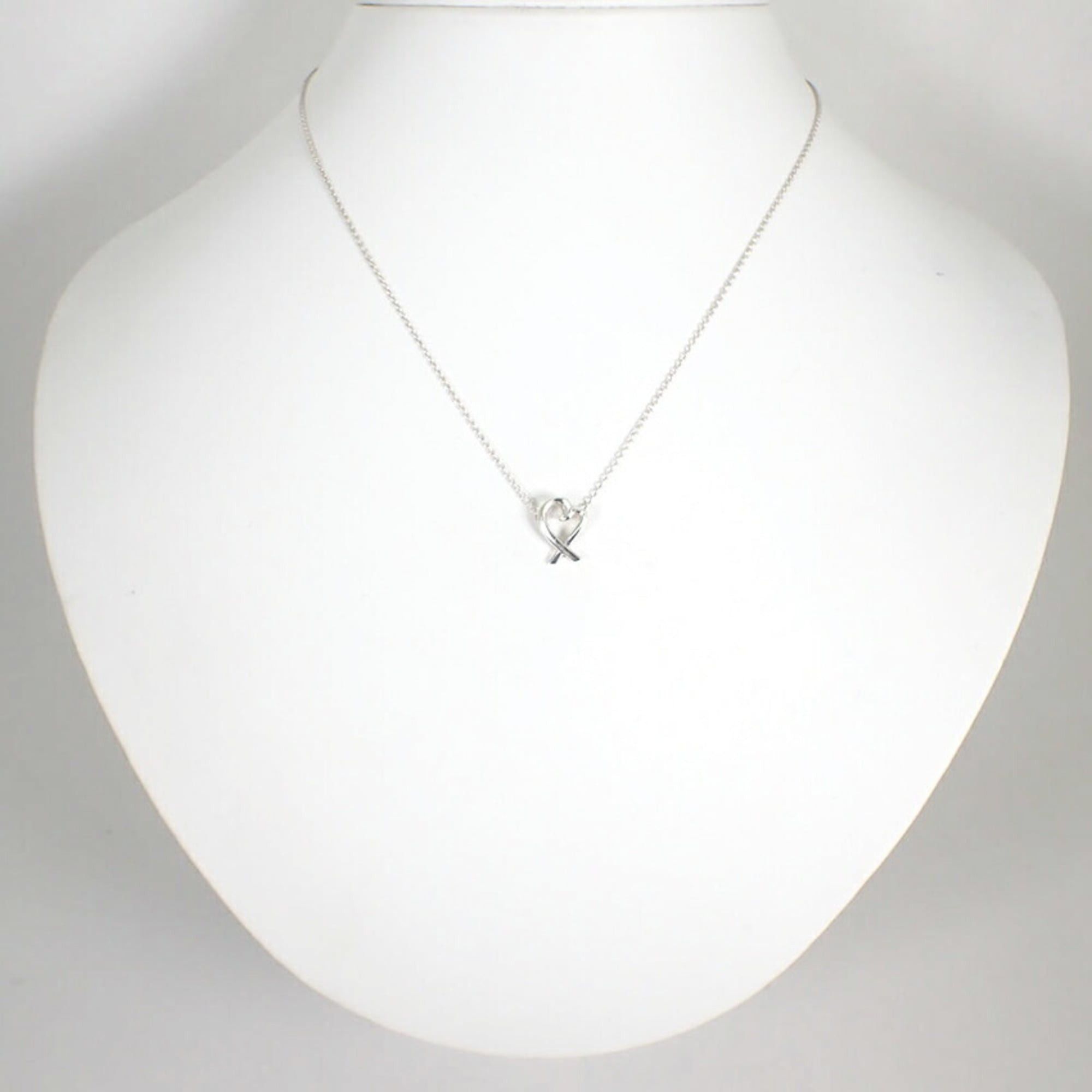 Tiffany & Co. TIFFANY & Co. 925 Loving Heart Pendant Necklace Size ONE SIZE - 3 Thumbnail