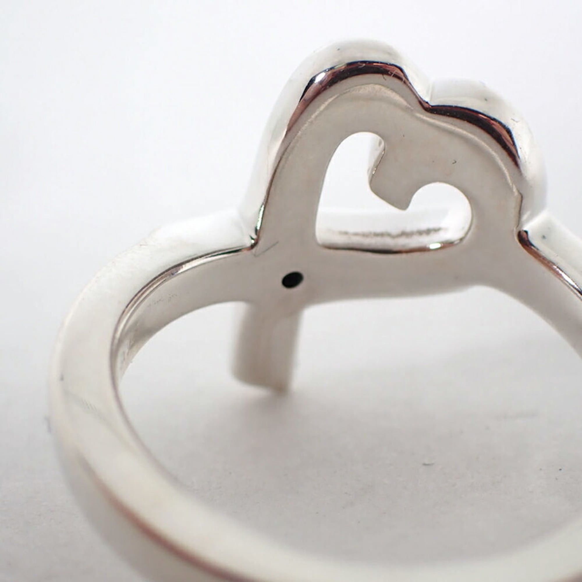 Tiffany & Co. TIFFANY & Co. 925 Loving Heart Diamond Ring, Size 10 Size ONE SIZE - 7 Thumbnail
