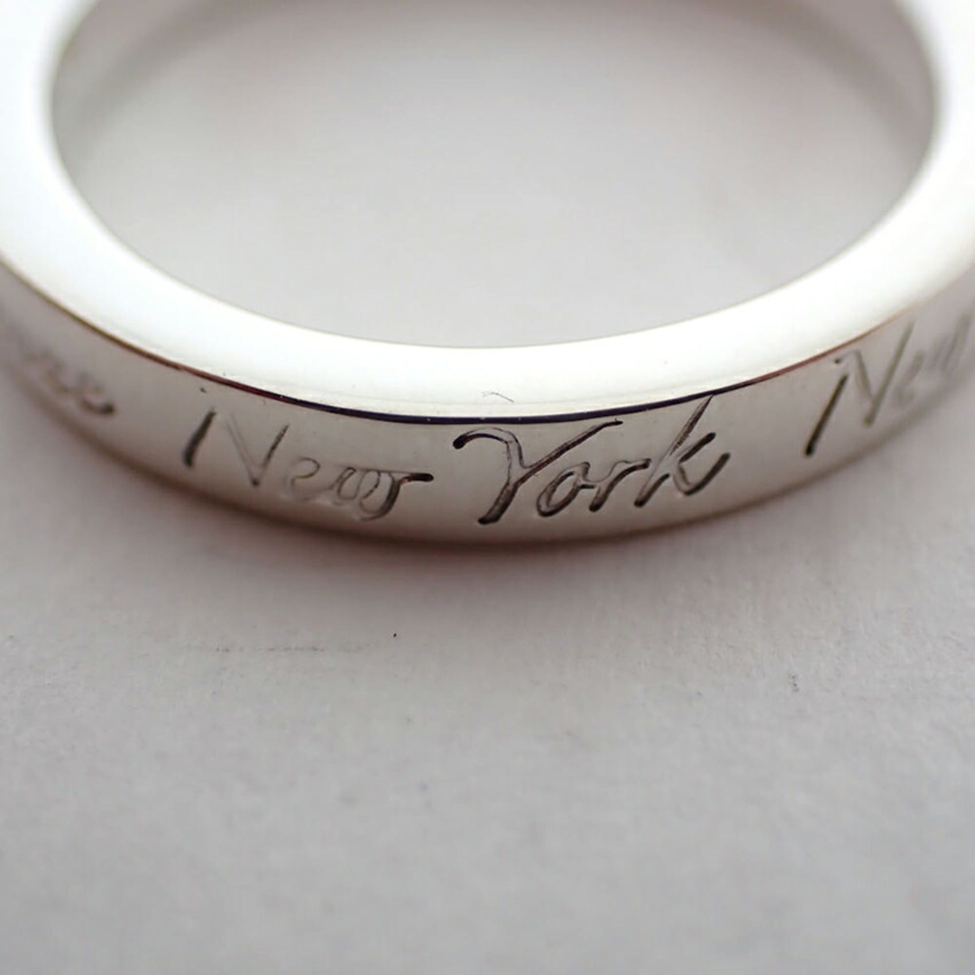 Tiffany & Co. TIFFANY & Co. 925 Notes Narrow Ring, Size 9 Size ONE SIZE - 6 Thumbnail
