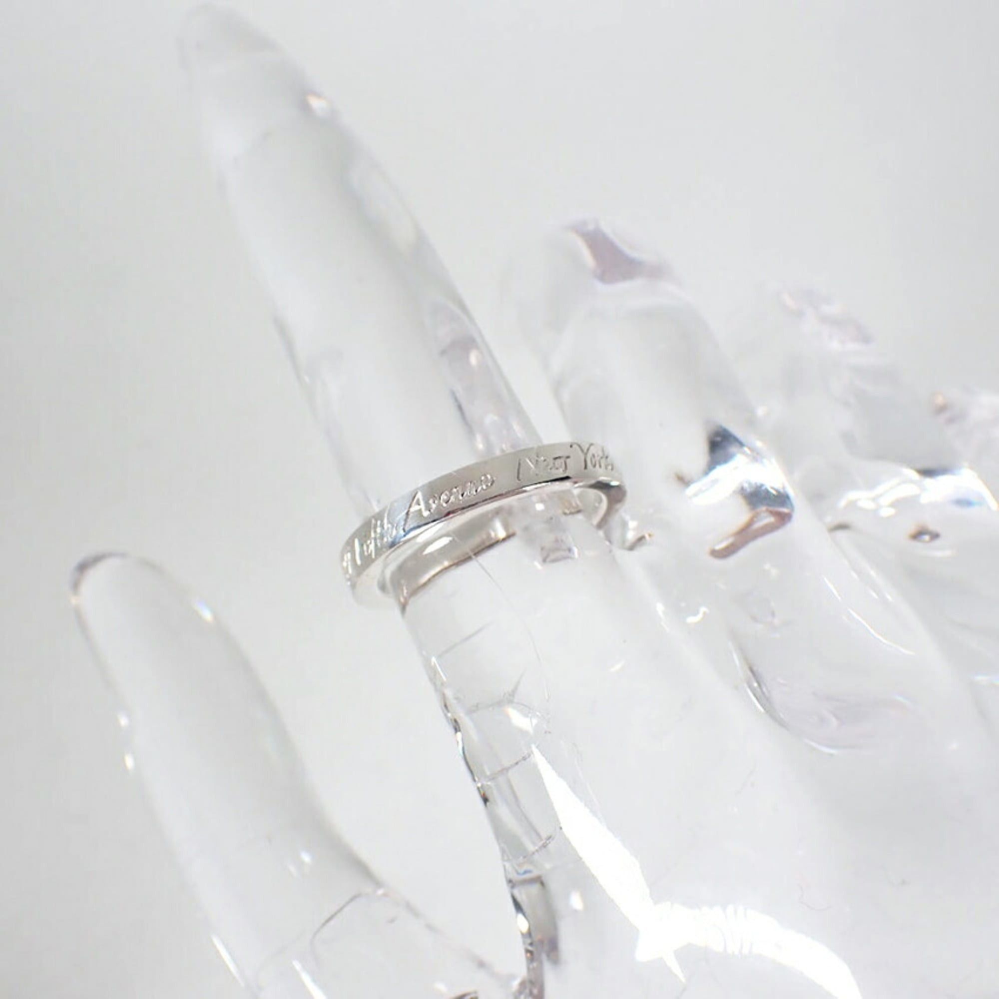 Tiffany & Co. TIFFANY & Co. 925 Notes Narrow Ring, Size 9 Size ONE SIZE - 4 Thumbnail