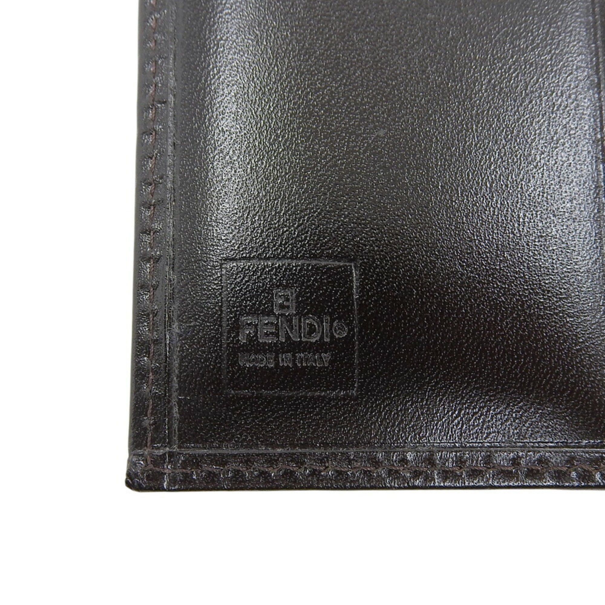 Fendi Fendi Zucca pattern long wallet 15827 canvas brown FF Size ONE SIZE - 10 Thumbnail