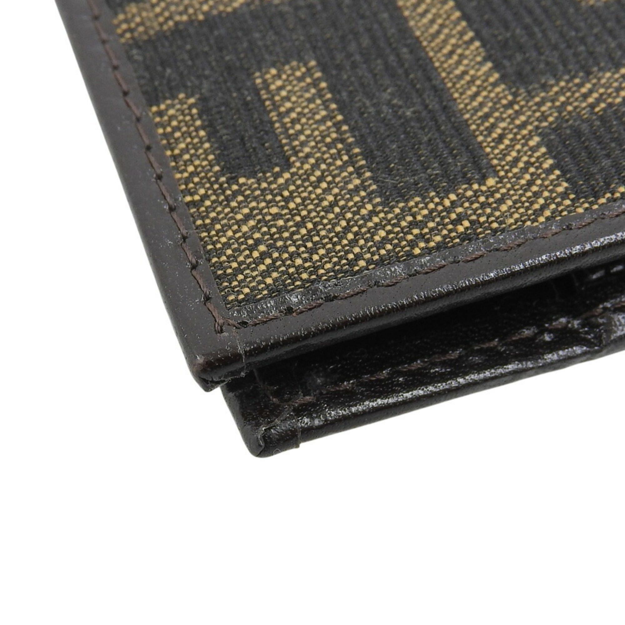 Fendi Fendi Zucca pattern long wallet 15827 canvas brown FF Size ONE SIZE - 5 Thumbnail
