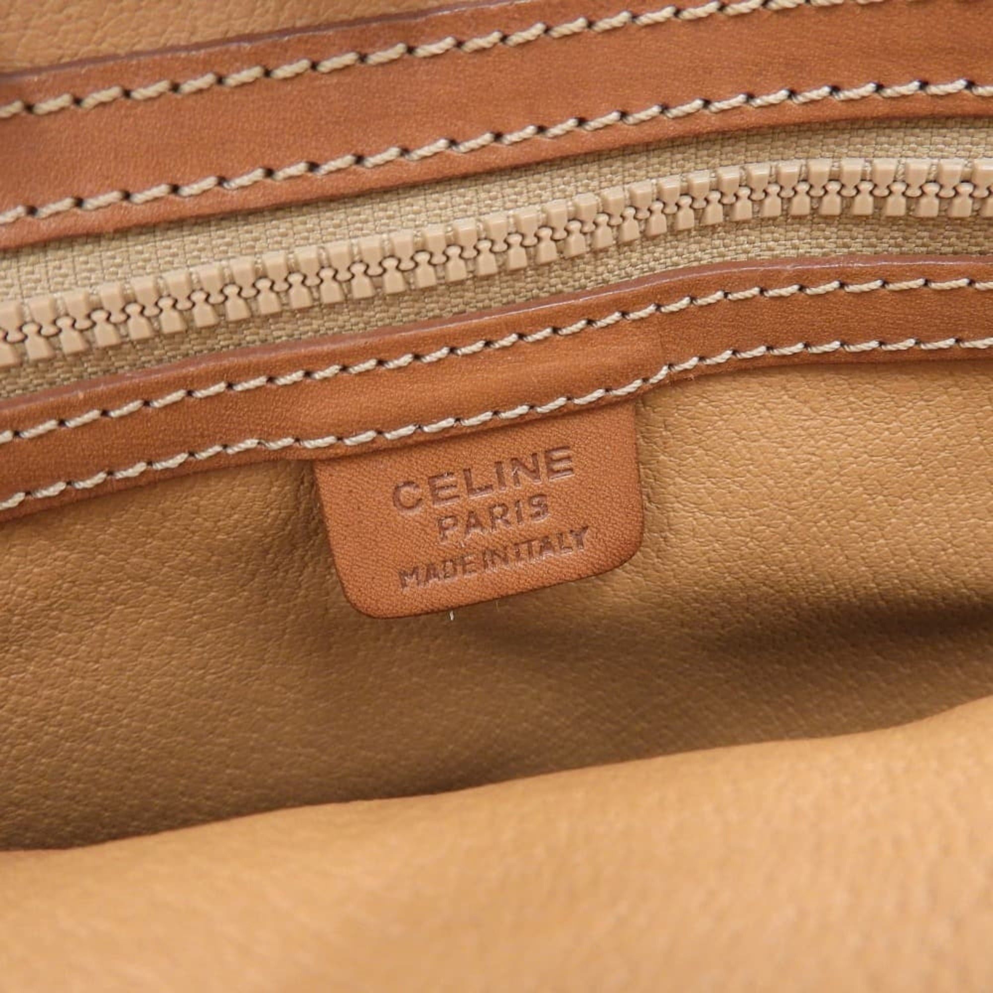 Celine Celine Macadam pattern Bolide-style handbag M95 Beige x Brown Size ONE SIZE - 10 Thumbnail