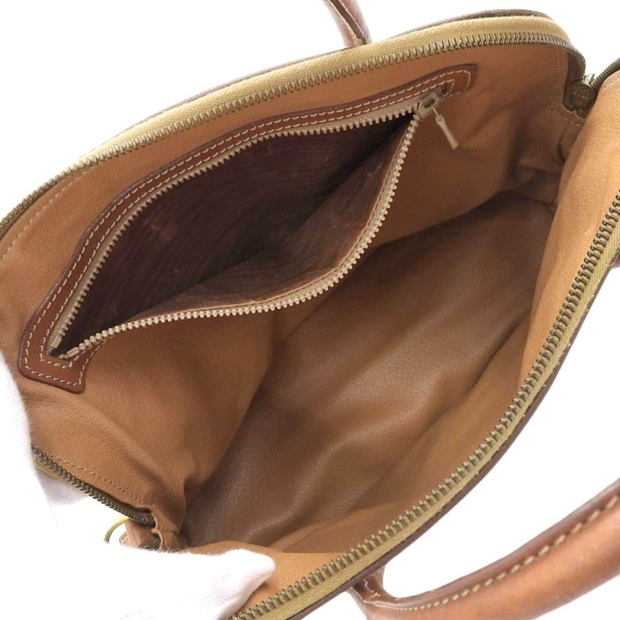 Celine Celine Macadam pattern Bolide-style handbag M95 Beige x Brown Size ONE SIZE - 3 Thumbnail