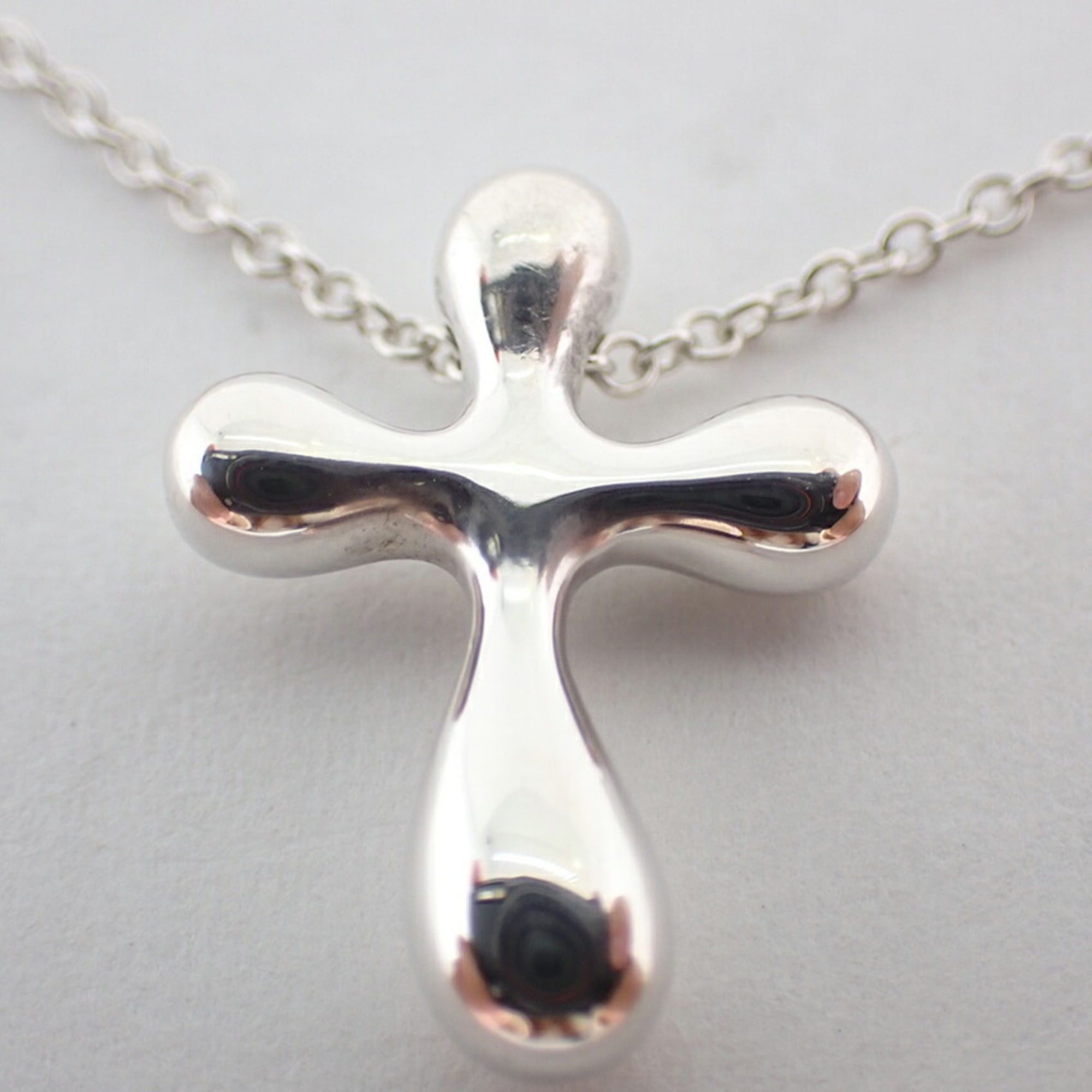 Tiffany & Co. TIFFANY & Co. 925 Small Cross Pendant Necklace Size ONE SIZE - 6 Thumbnail