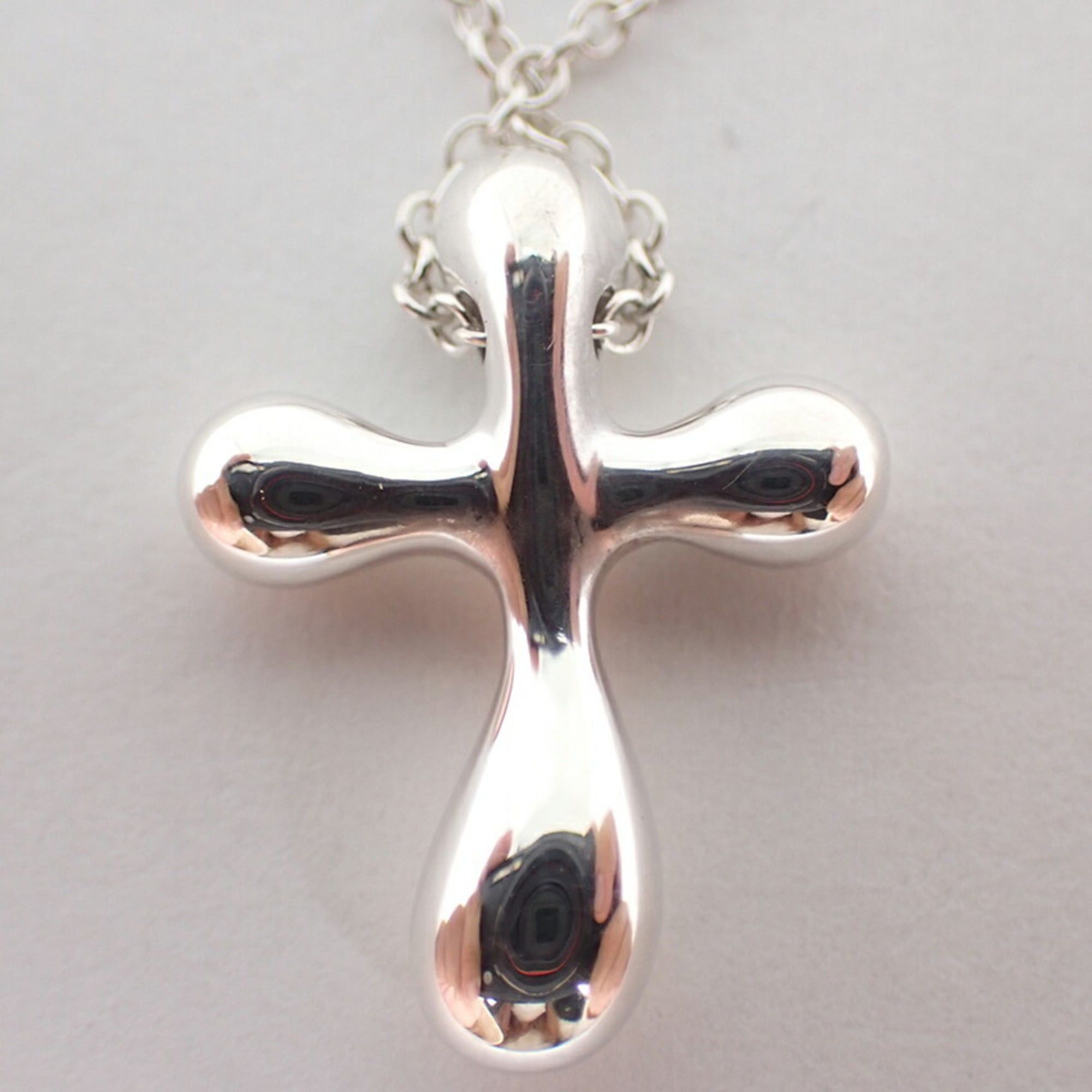 Tiffany & Co. TIFFANY & Co. 925 Small Cross Pendant Necklace Size ONE SIZE - 8 Thumbnail