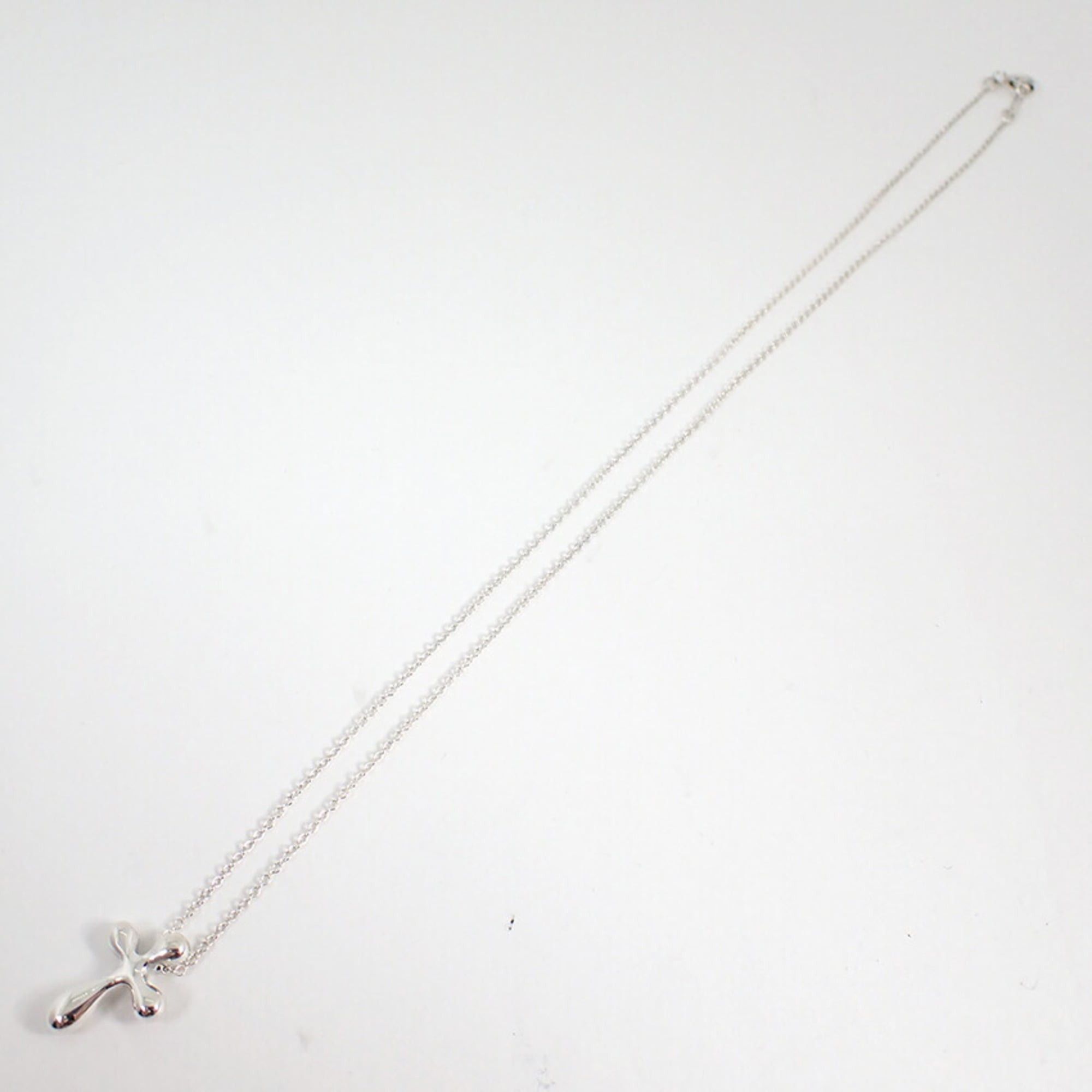 Tiffany & Co. TIFFANY & Co. 925 Small Cross Pendant Necklace Size ONE SIZE - 5 Thumbnail