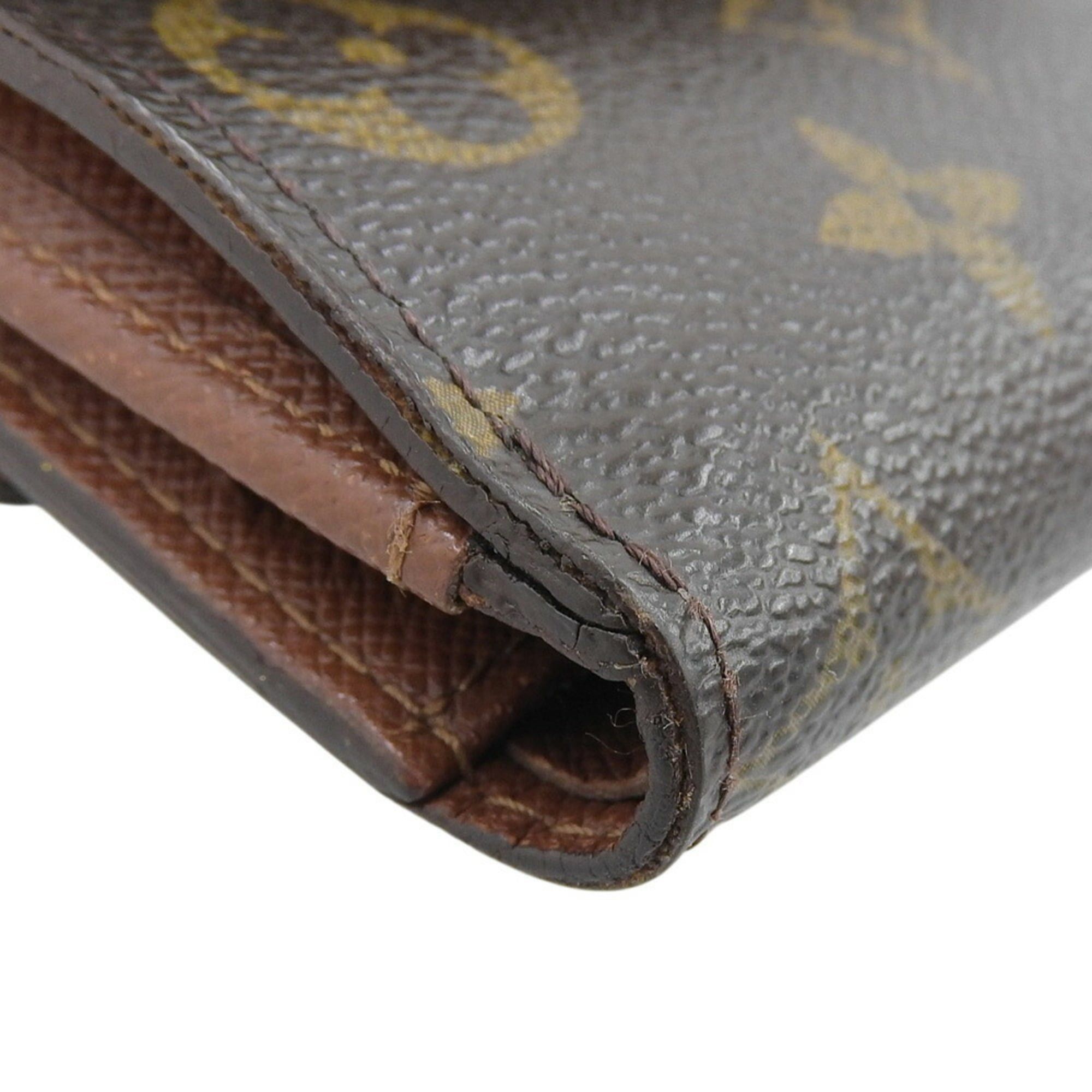 Louis Vuitton Louis Vuitton Monogram Portemonnaie Billet Carte Credit M61652 Bi-fold Wallet Size ONE SIZE - 5 Thumbnail