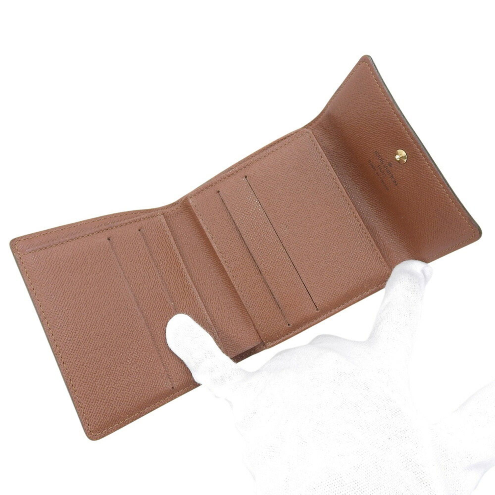 Louis Vuitton Louis Vuitton Monogram Portemonnaie Billet Carte Credit M61652 Bi-fold Wallet Size ONE SIZE - 9 Thumbnail