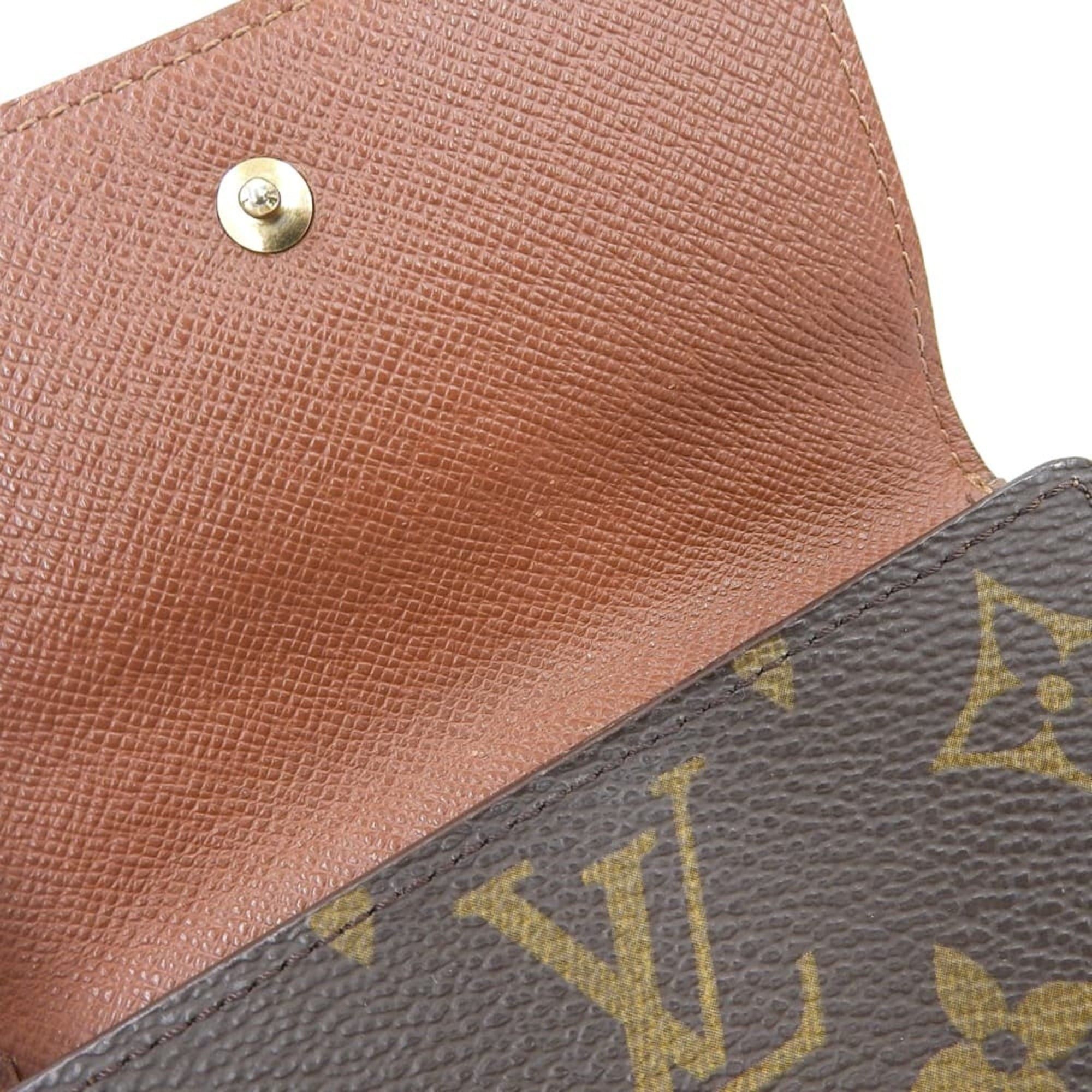 Louis Vuitton Louis Vuitton Monogram Portemonnaie Billet Carte Credit M61652 Bi-fold Wallet Size ONE SIZE - 8 Thumbnail